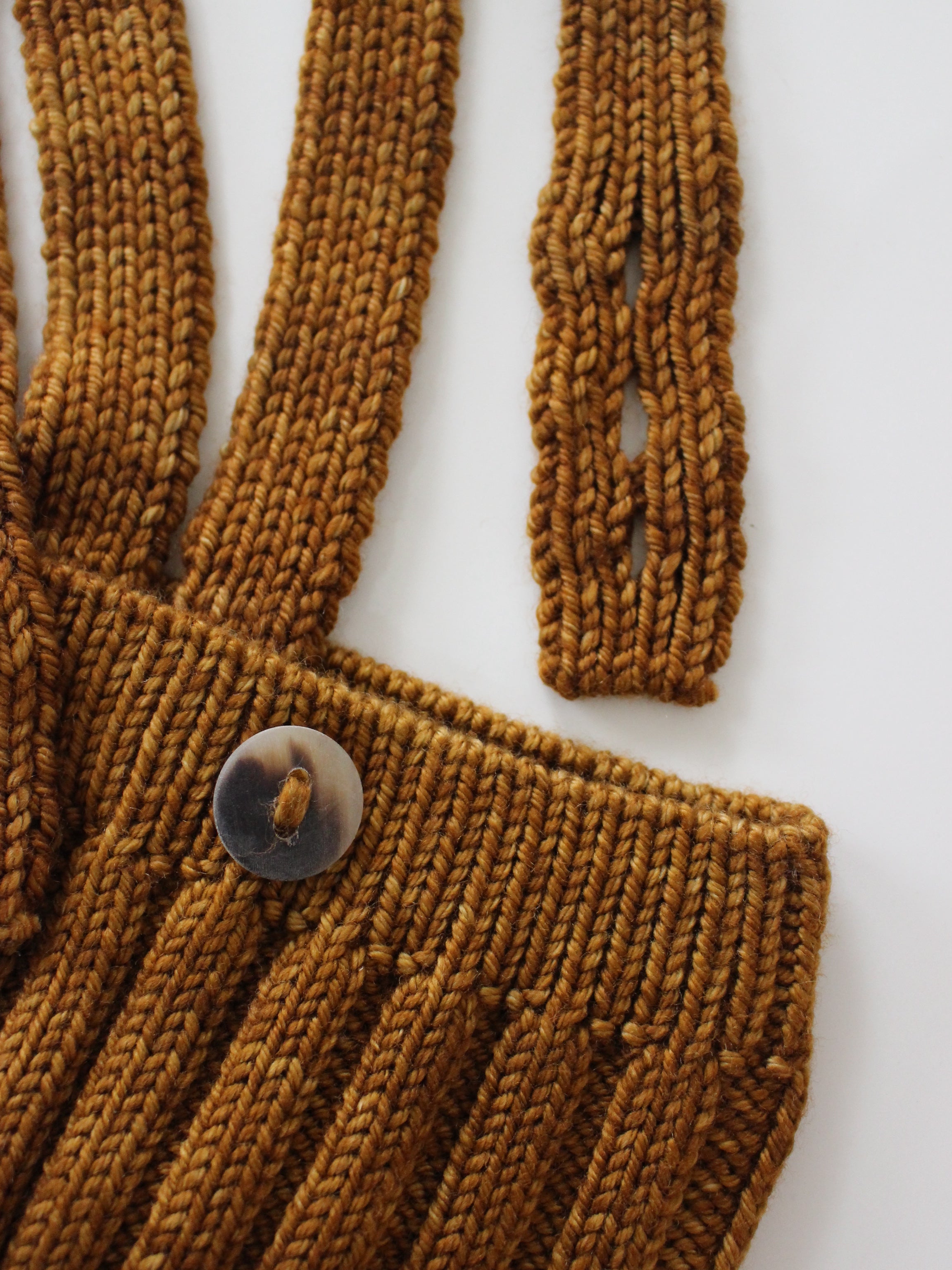Misha & Puff BABY RIB LONGIES (NUTMEG) 26aw Drop1