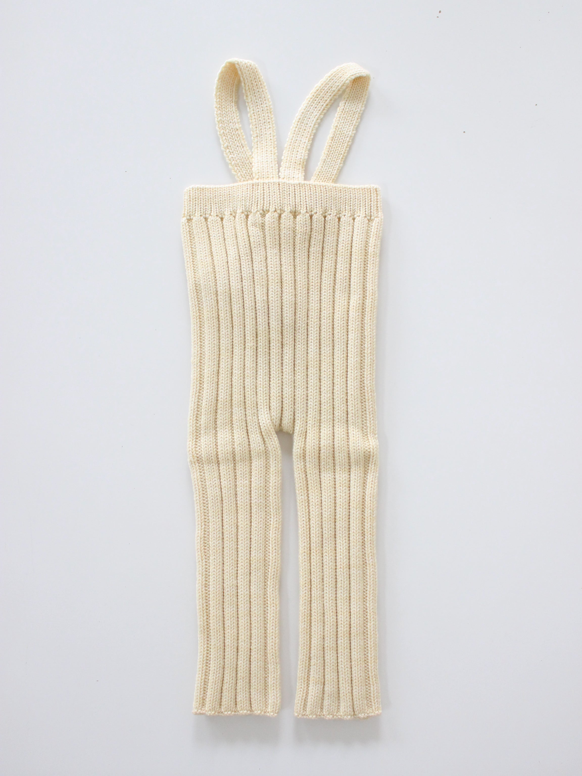 Misha & Puff BABY RIB LONGIES (SHORTBREAD) 26aw Drop1