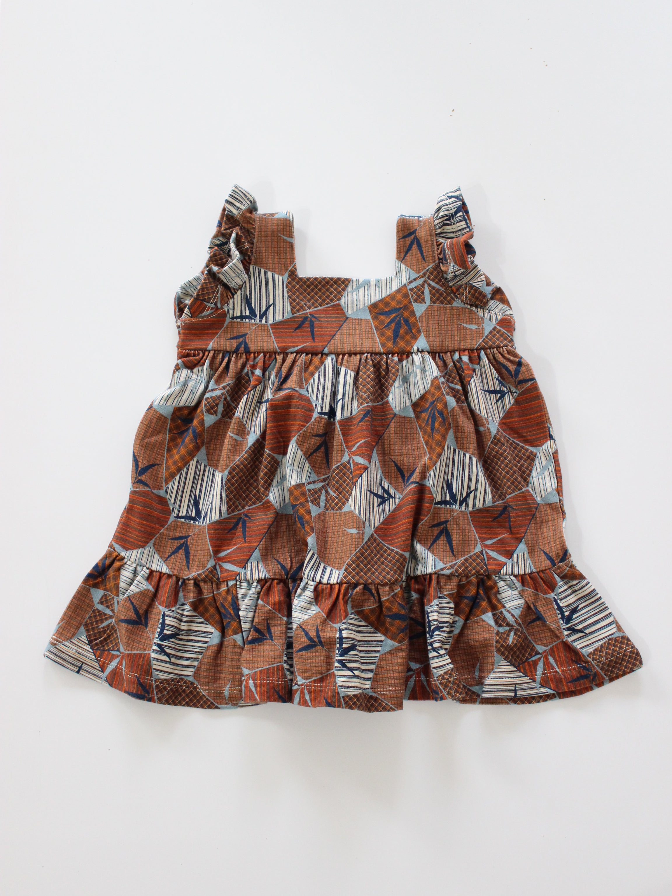Misha & Puff RUFFLE SLEEVE DRESS (ROSE GOLD KYOTO) 26aw Drop1