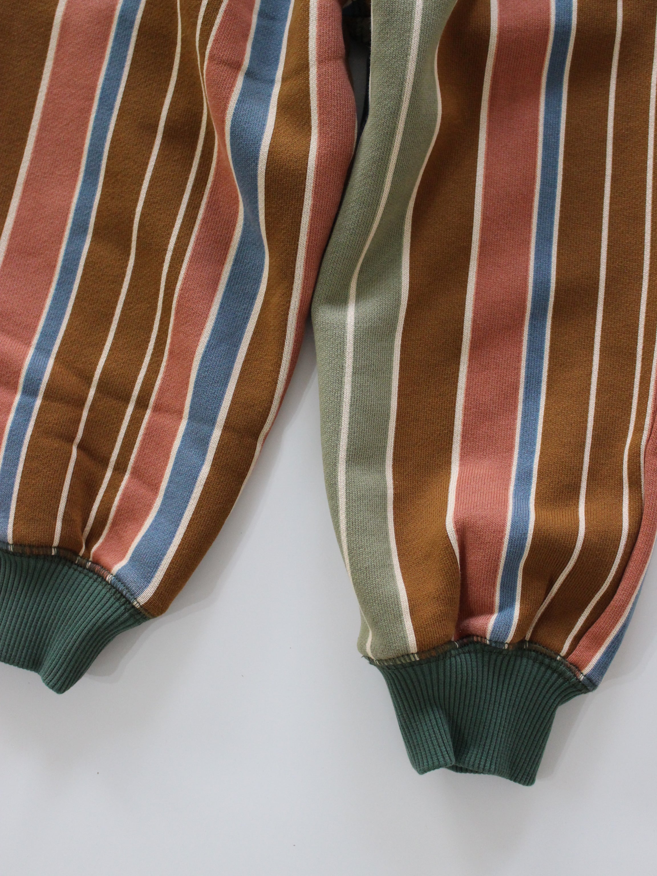 Misha & Puff COURT JOGGER (NUTMEG AFTERSCHOOL STRIPE) 26aw Drop1