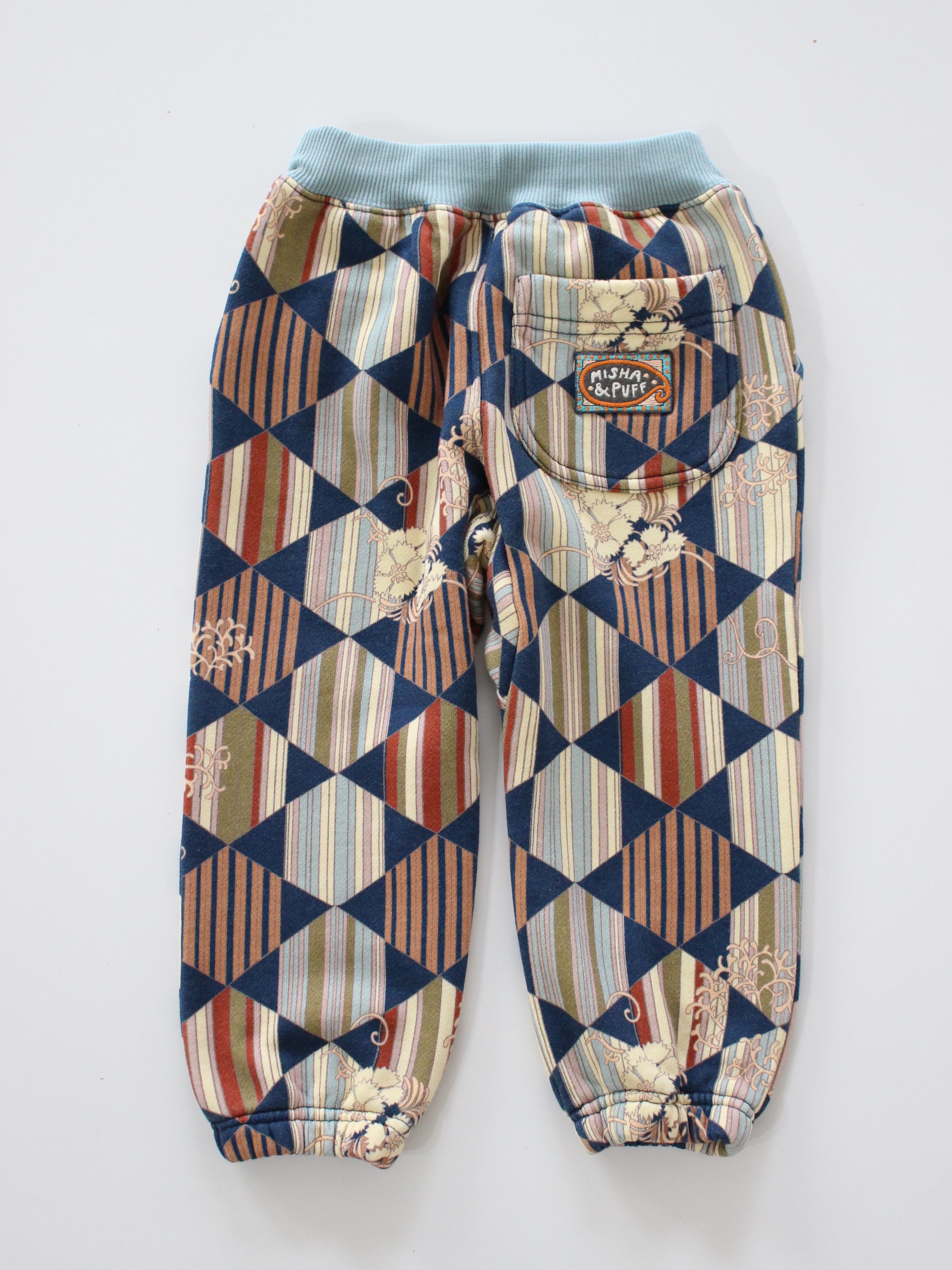 Misha & Puff GYMCLASS JOGGER (MARINE BLUE TESSELLATION) 26aw Drop1