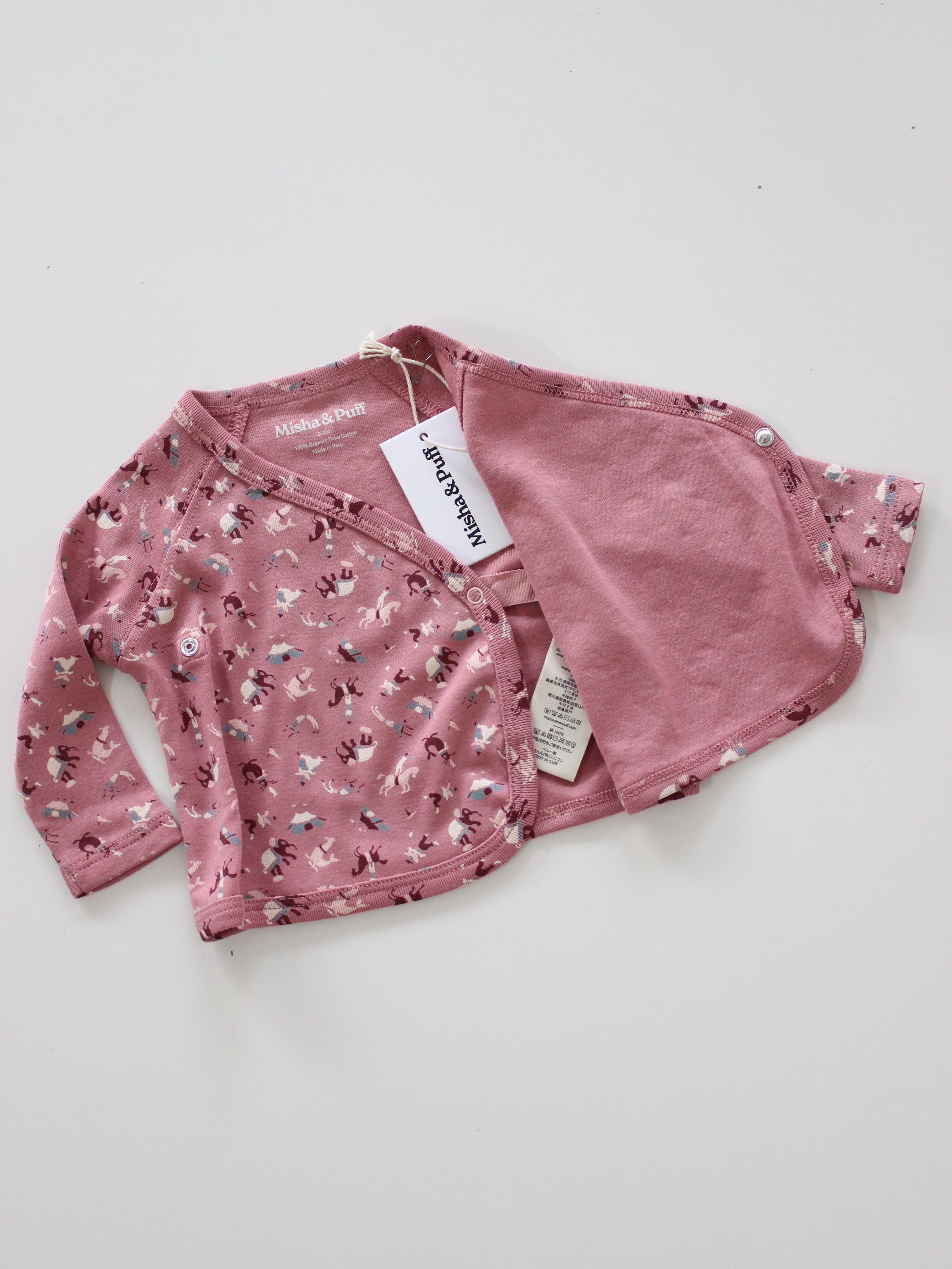 Misha & Puff BABY WRAP SET (ANTIQUE ROSE CIRCUS) 26aw Drop1