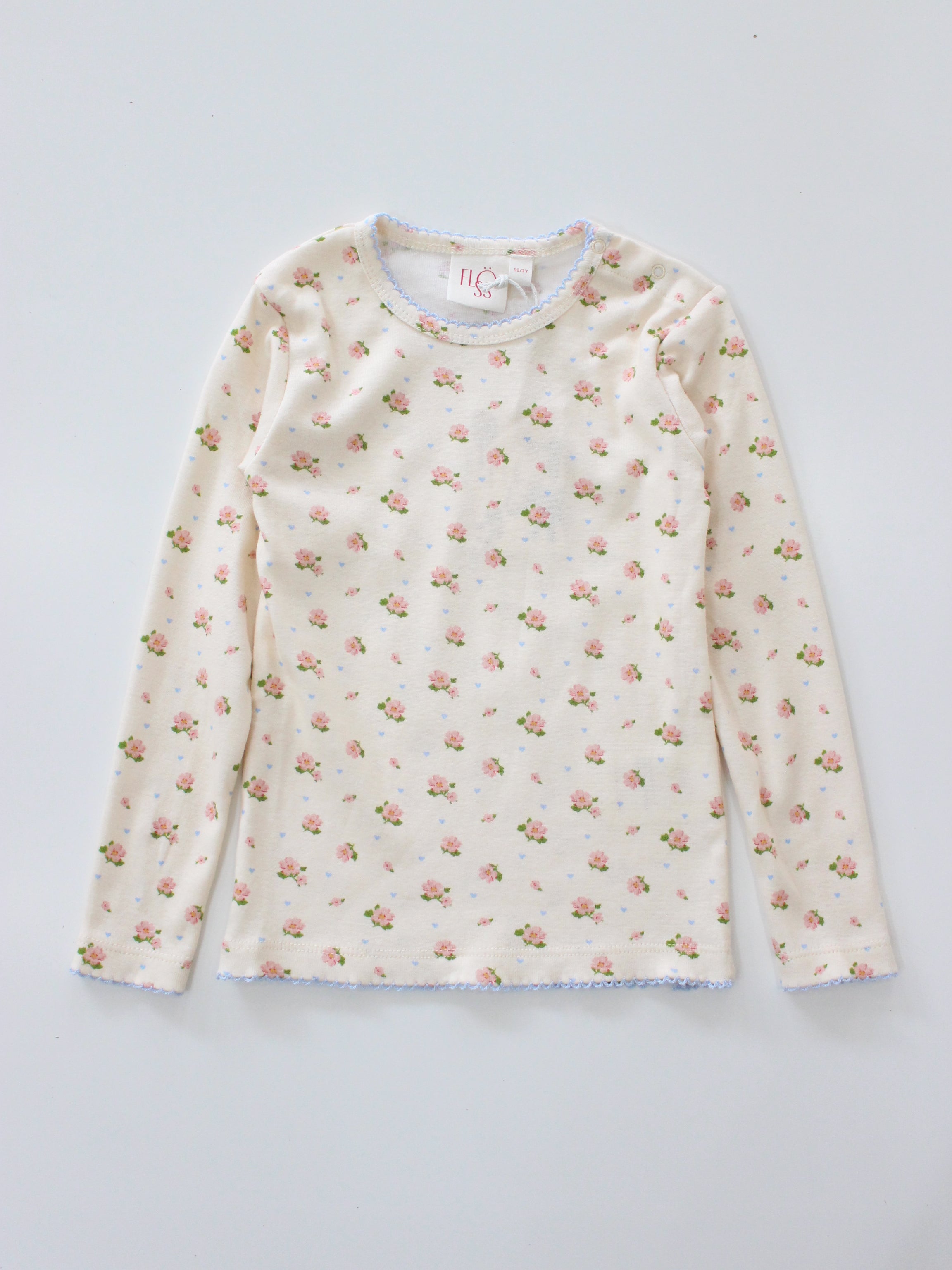 Flöss Fresa Blouse Soft Pink Poppy