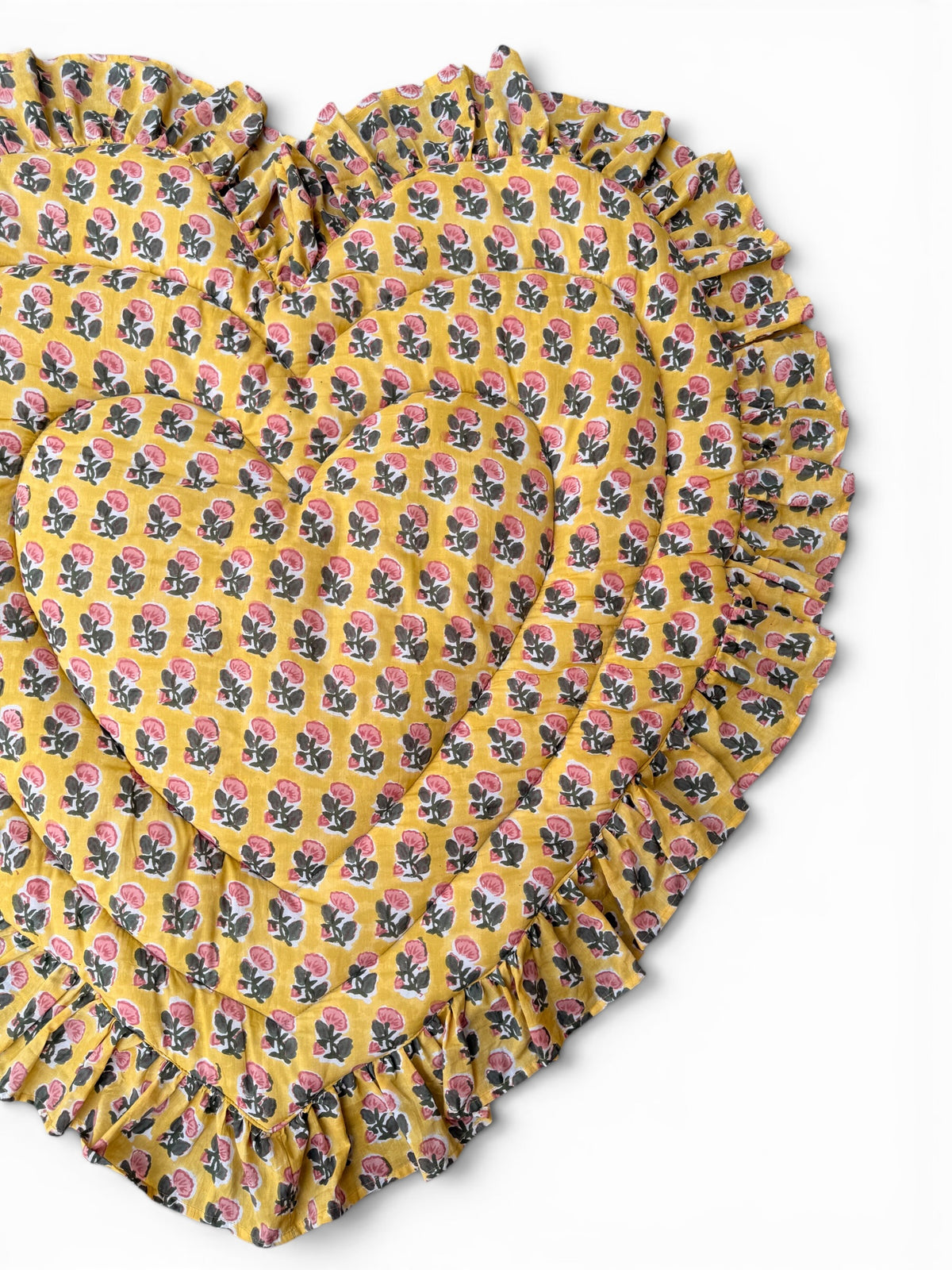 saruche Heart Frill Mat Fujiiro
