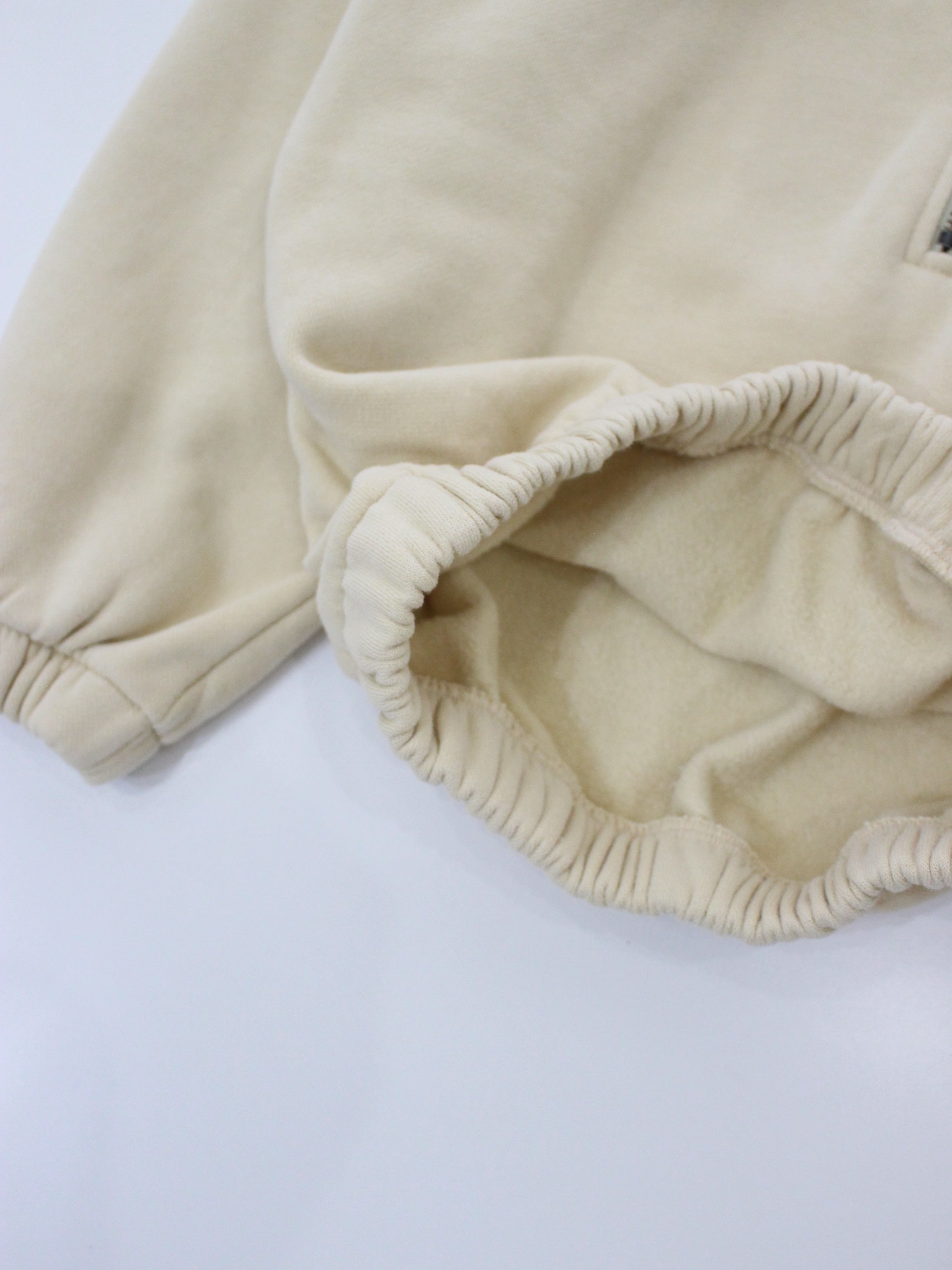 main story Half Zip Funnel Sweatshirt Tortilla