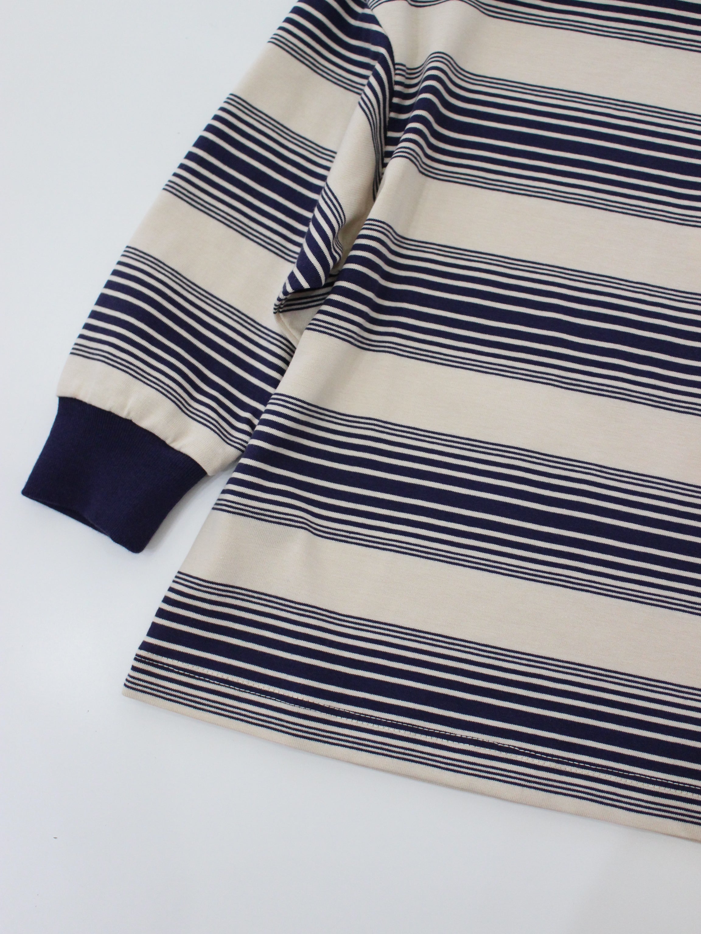 main story Band Tee Angora Stripe