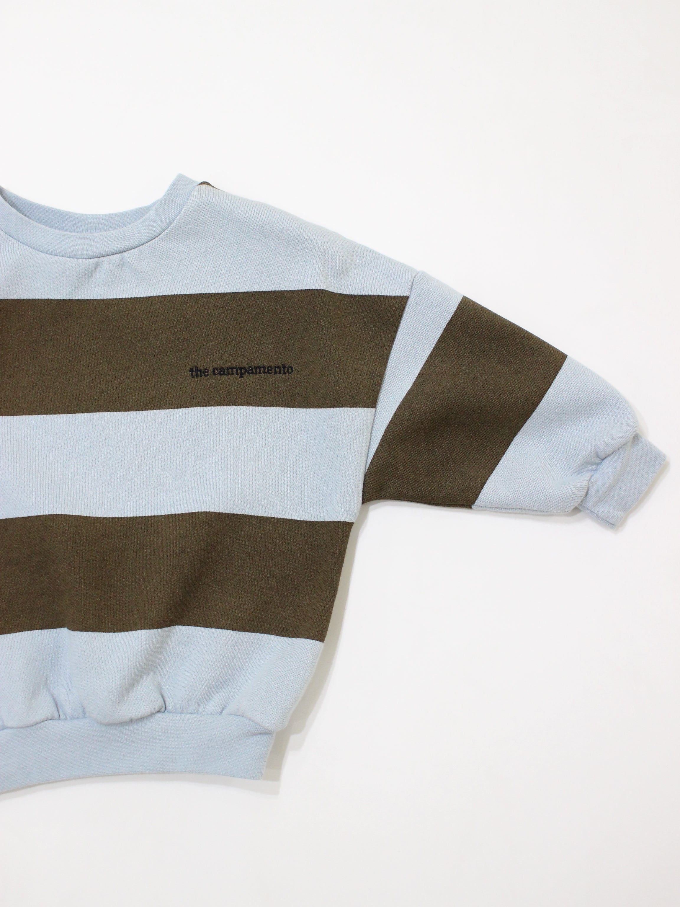 The Campamento Green Stripes Sweatshirt