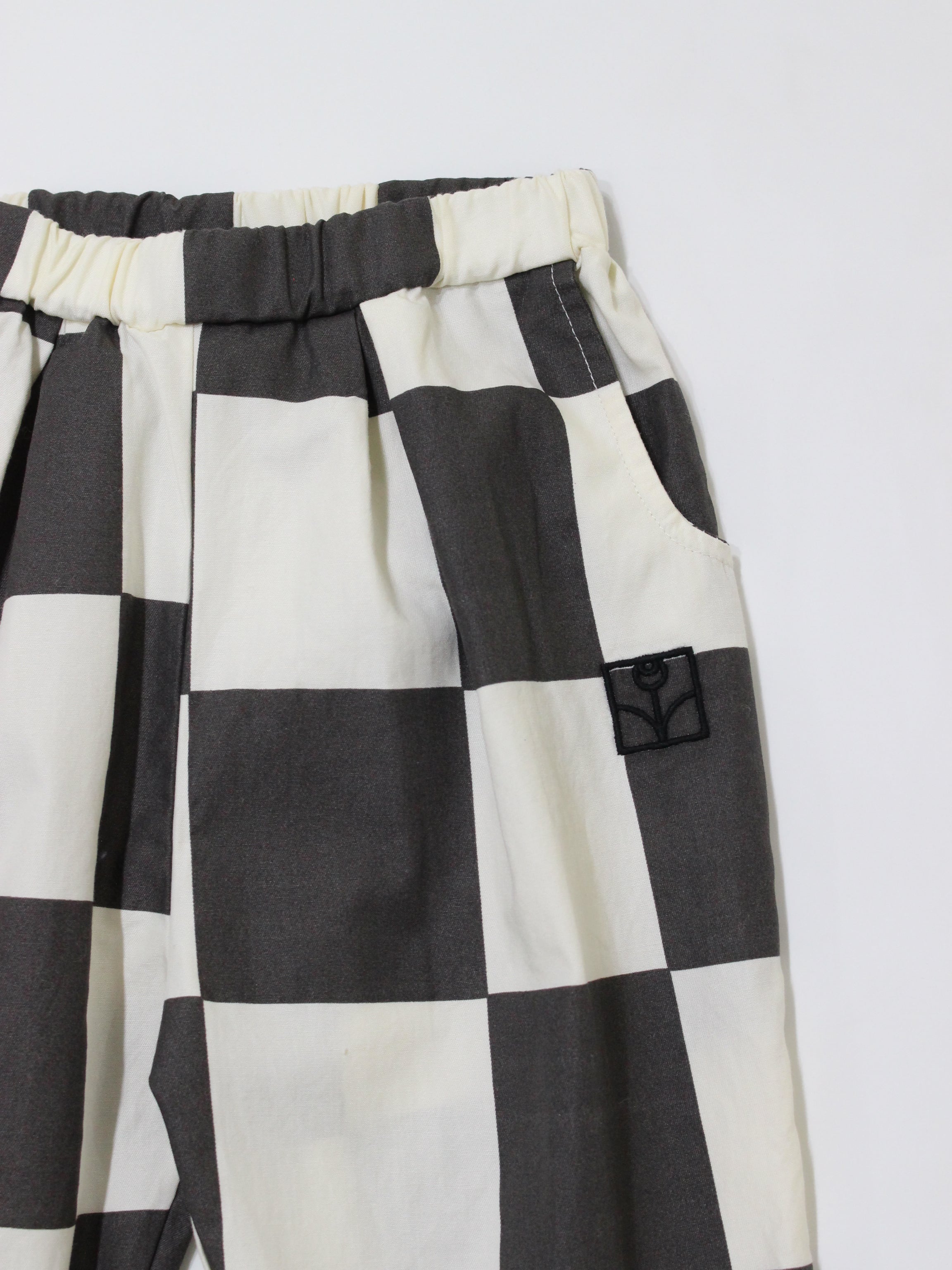 The Campamento Checked Baby Trousers