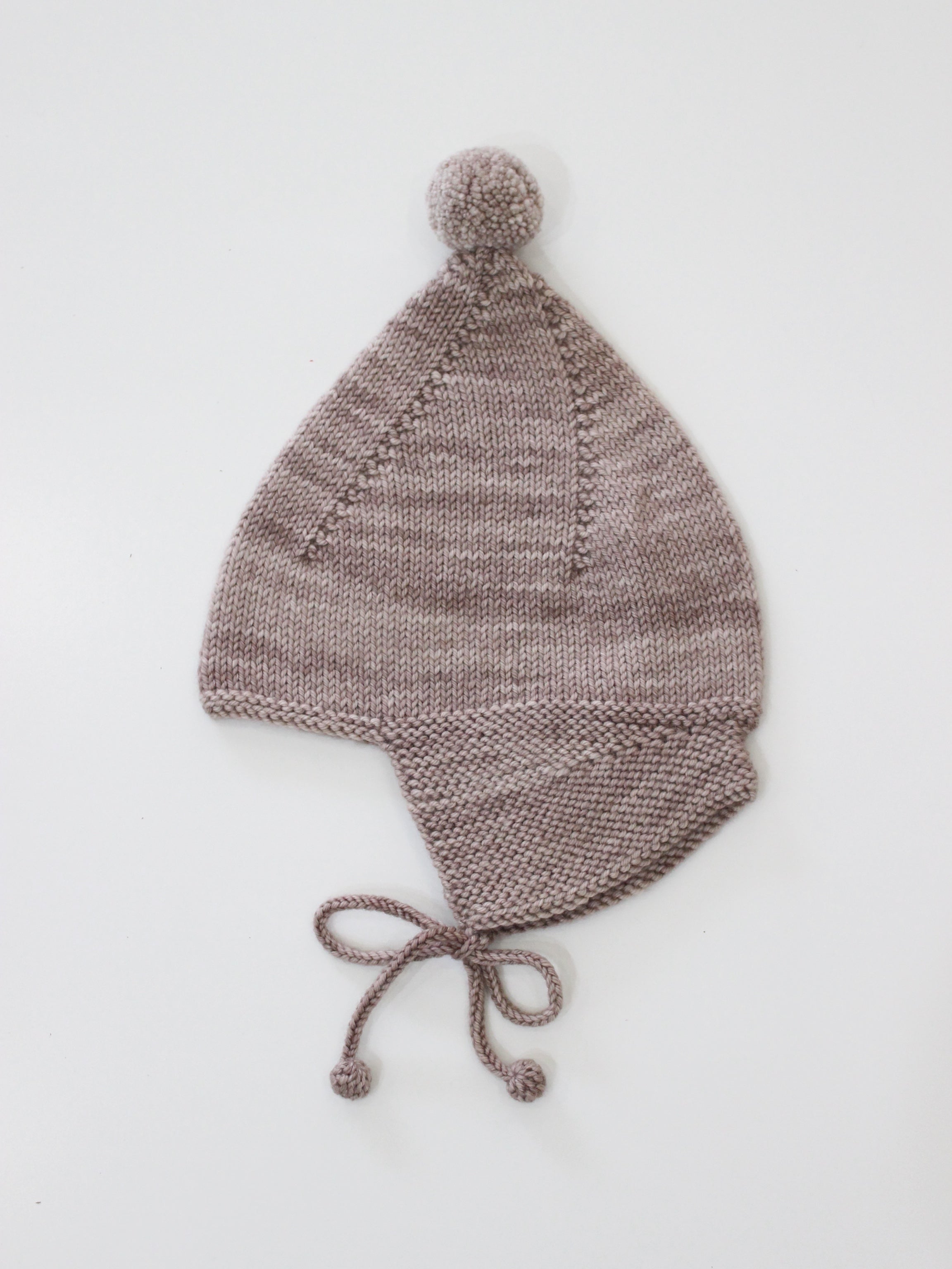 Misha & Puff BABY POINTY PEAK HAT TURTLEDOVE 26FA Drop2