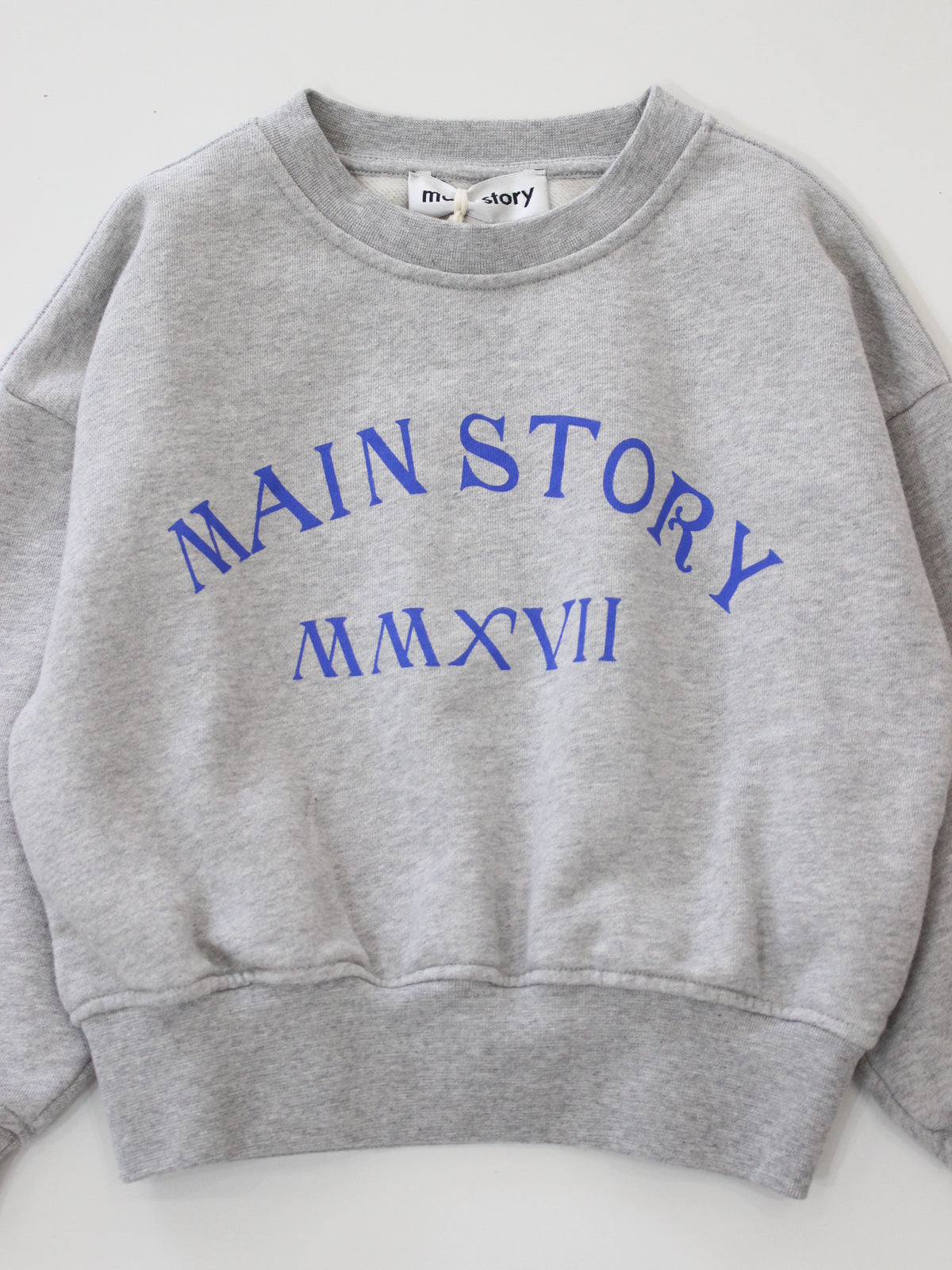 main story Bubble Sweatshirt Grey Melange