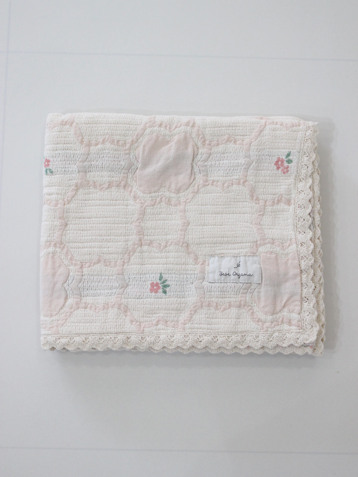 Bebe Organic Cleo Blanket Vintage Wallpaper Floral