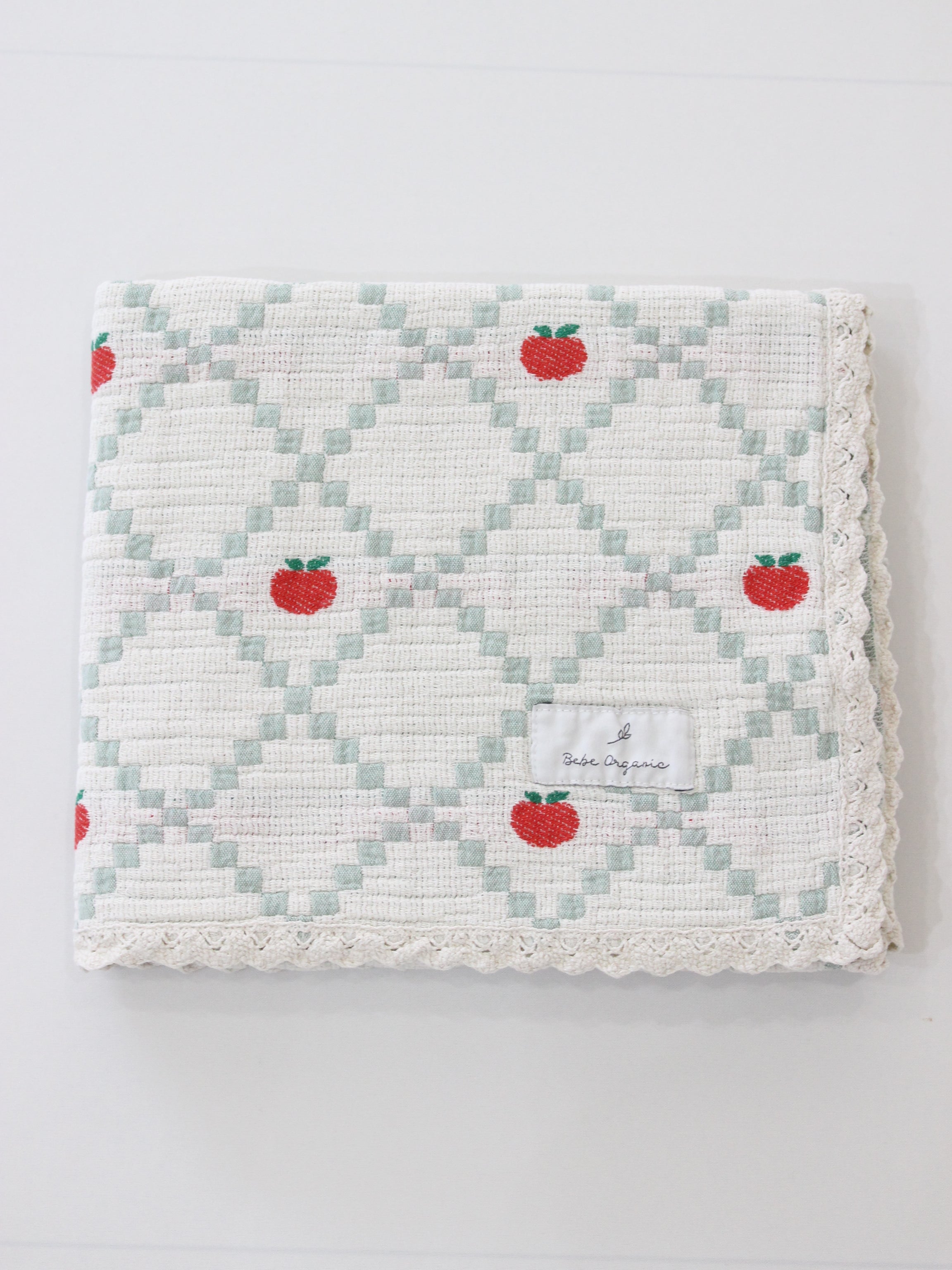 Bebe Organic Apple Blanket Patchwork