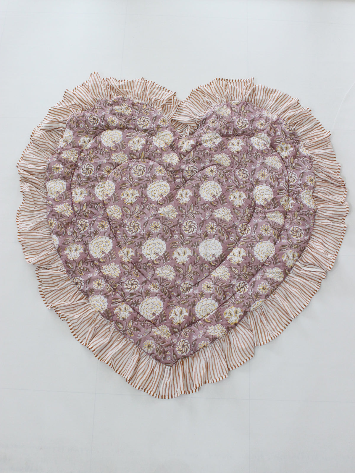 saruche Heart Frill Mat Fujiiro
