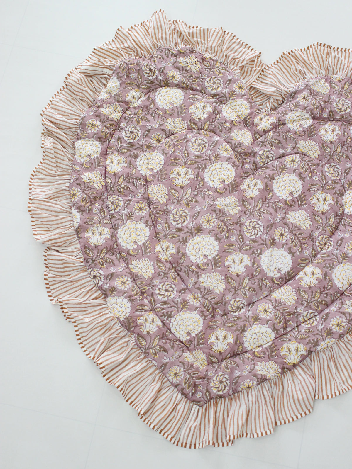 saruche Heart Frill Mat Fujiiro