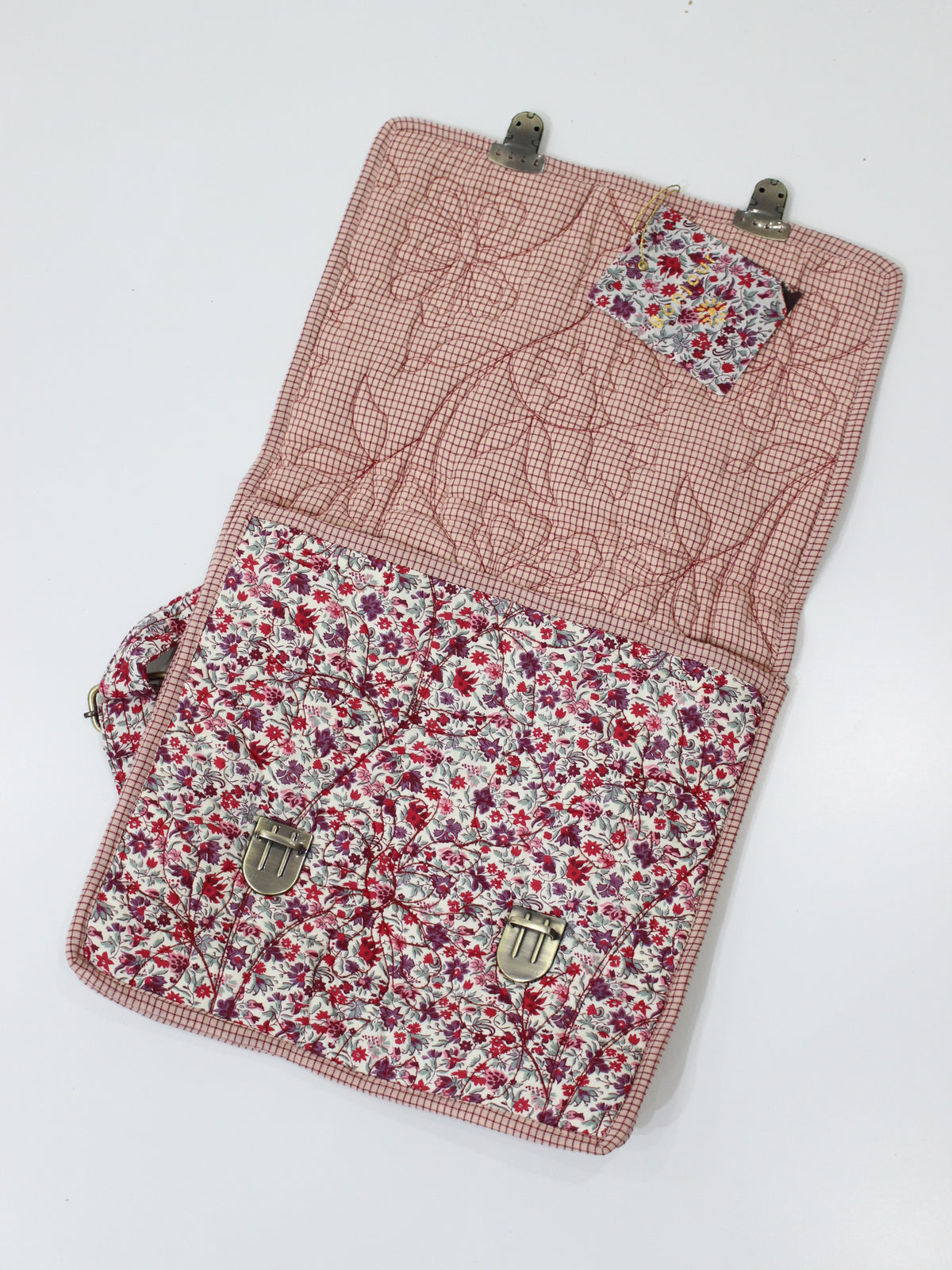 BONJOUR DIARY School bag Flowers field print