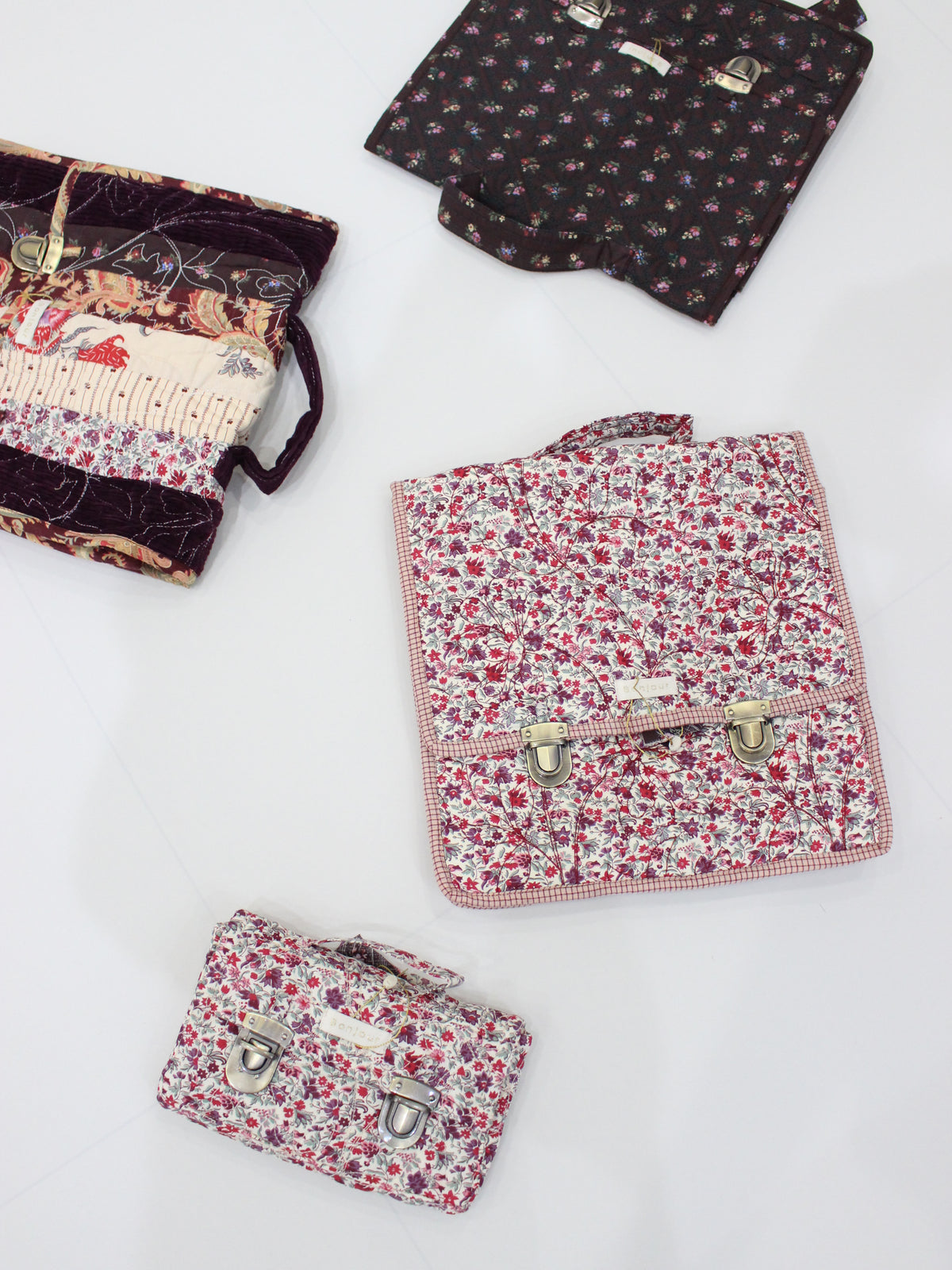 BONJOUR DIARY School bag Flowers field print