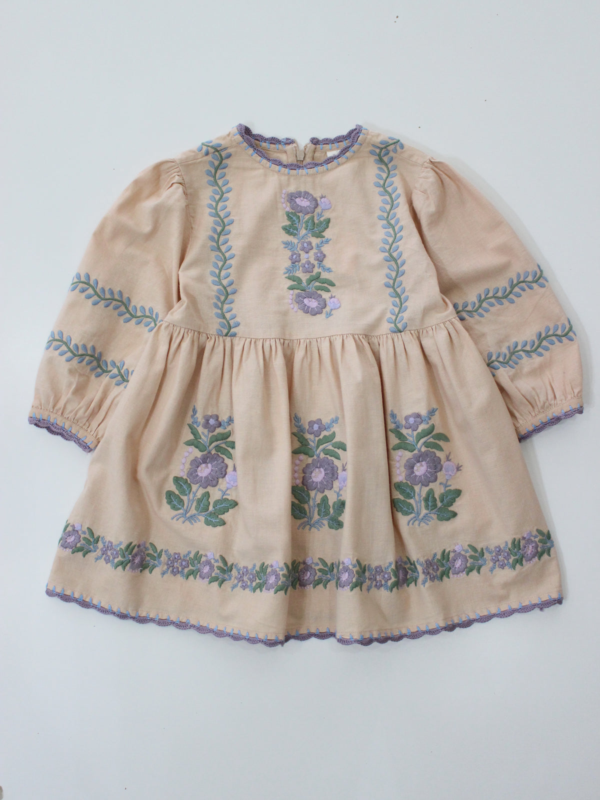 APOLINA PENELOPE DRESS - DRIED ROSE