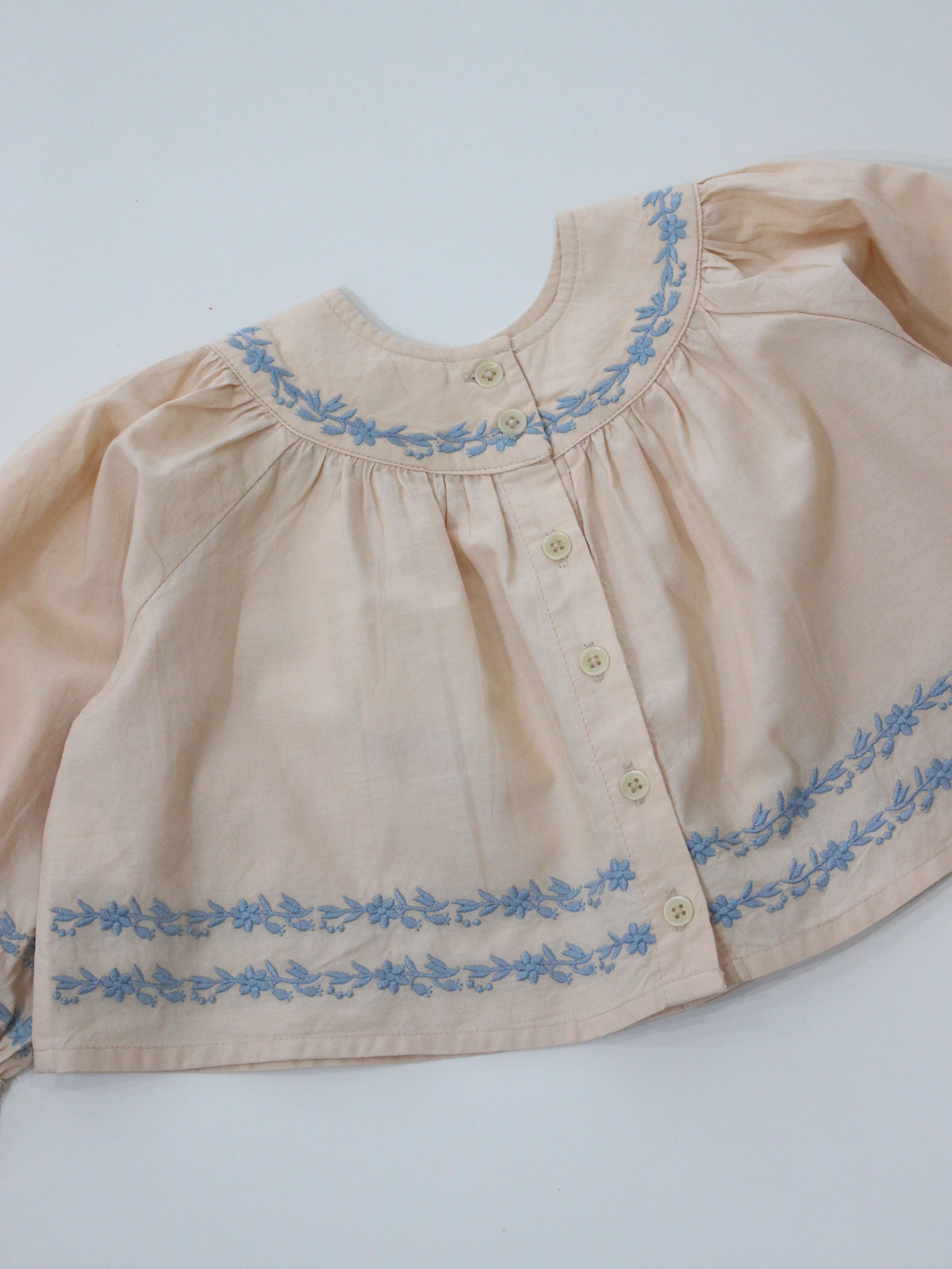 APOLINA BABY LOLA BLOUSE - DRIED ROSE