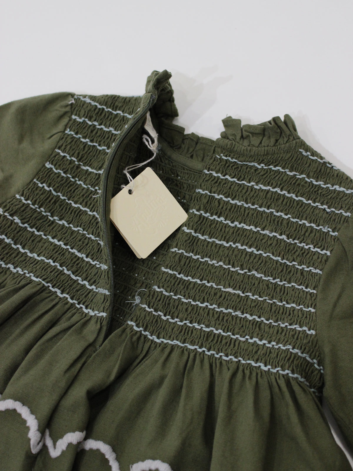 APOLINA MIA DRESS - FOREST