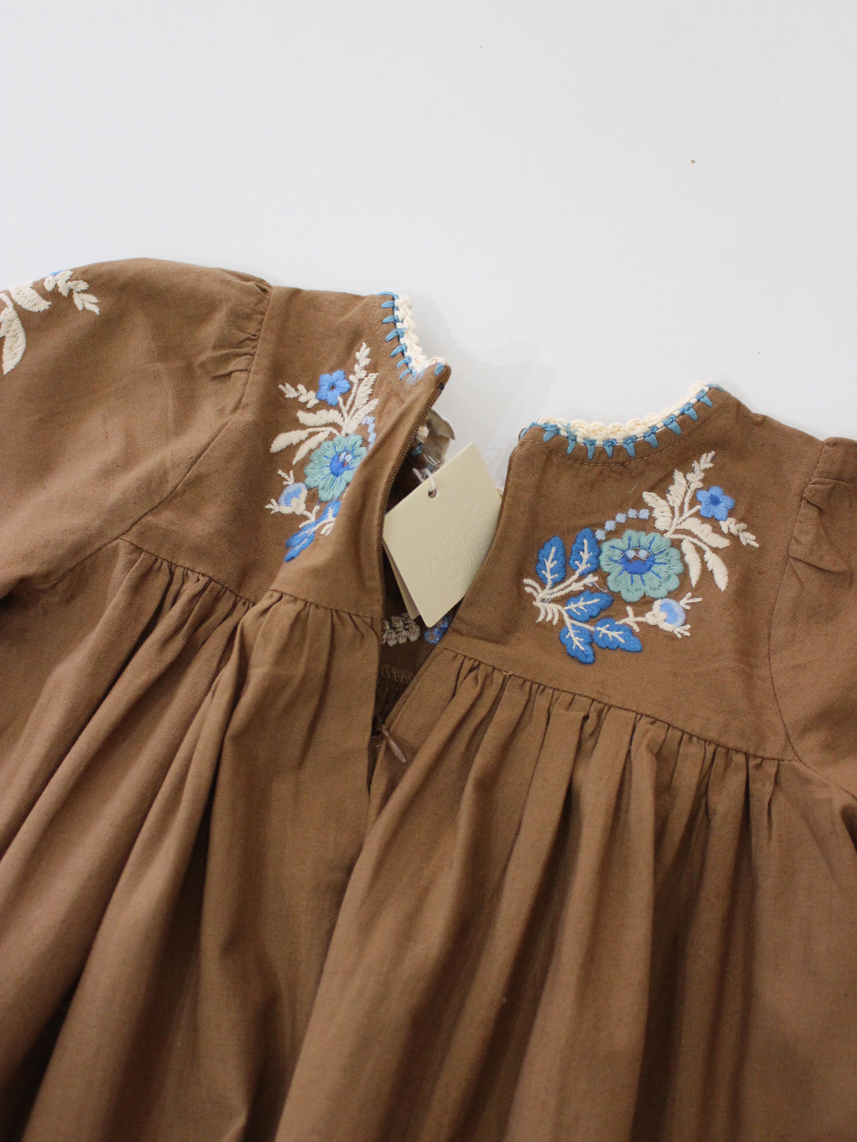 APOLINA STEVIE LS DRESS - CHOCOLATE