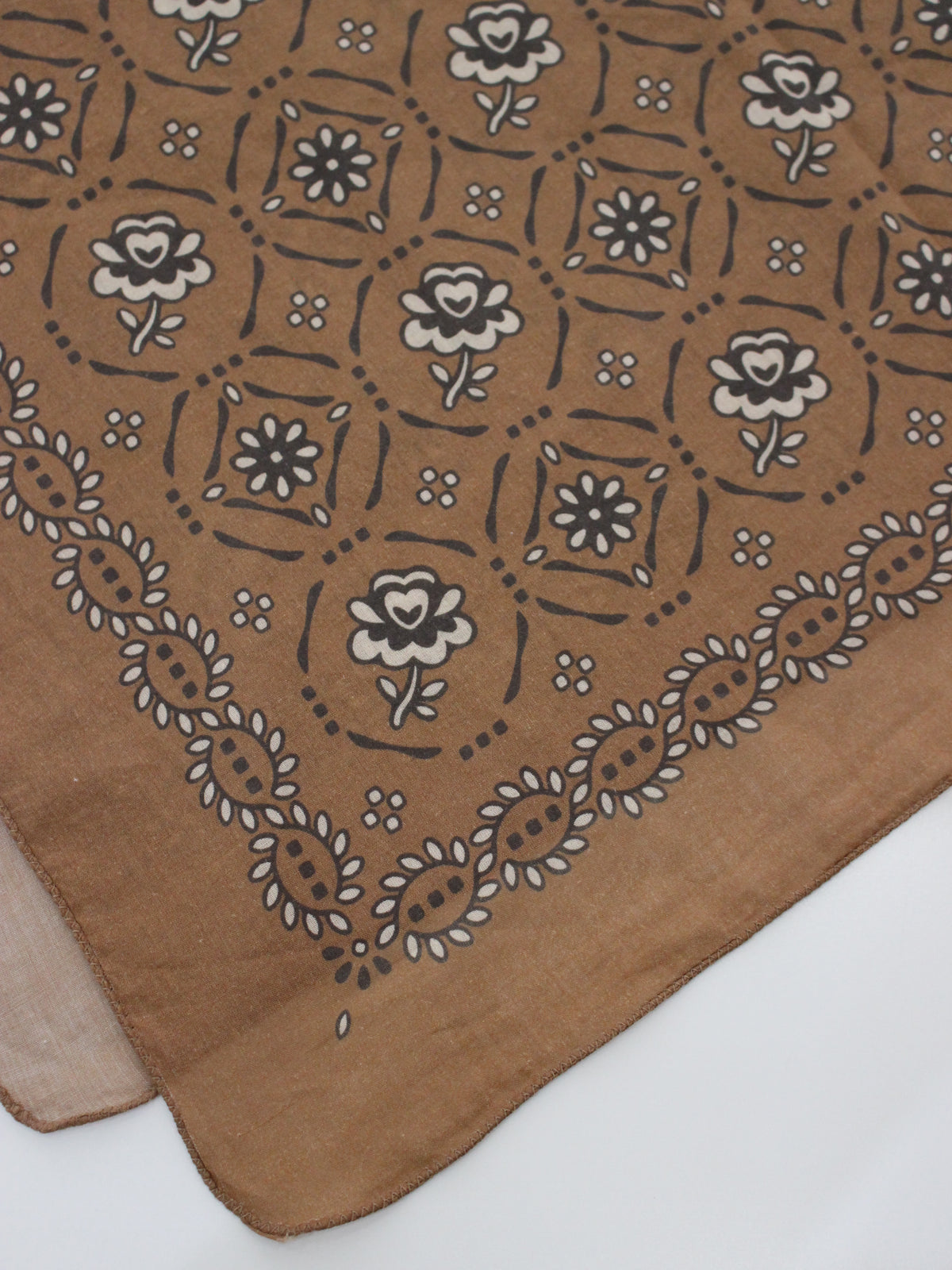 APOLINA SIGNATURE VOILE SCARF - CHOCOLATE