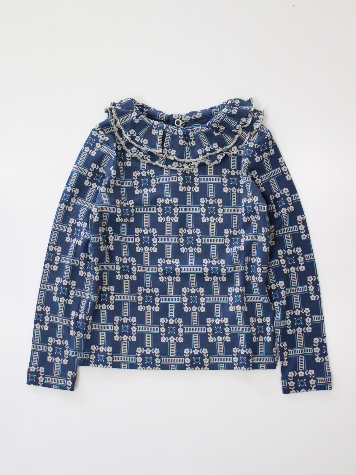 Misha & Puff SWEETHEART TOP (MOONLIGHT RAILROAD FLORAL) 26wi Drop1