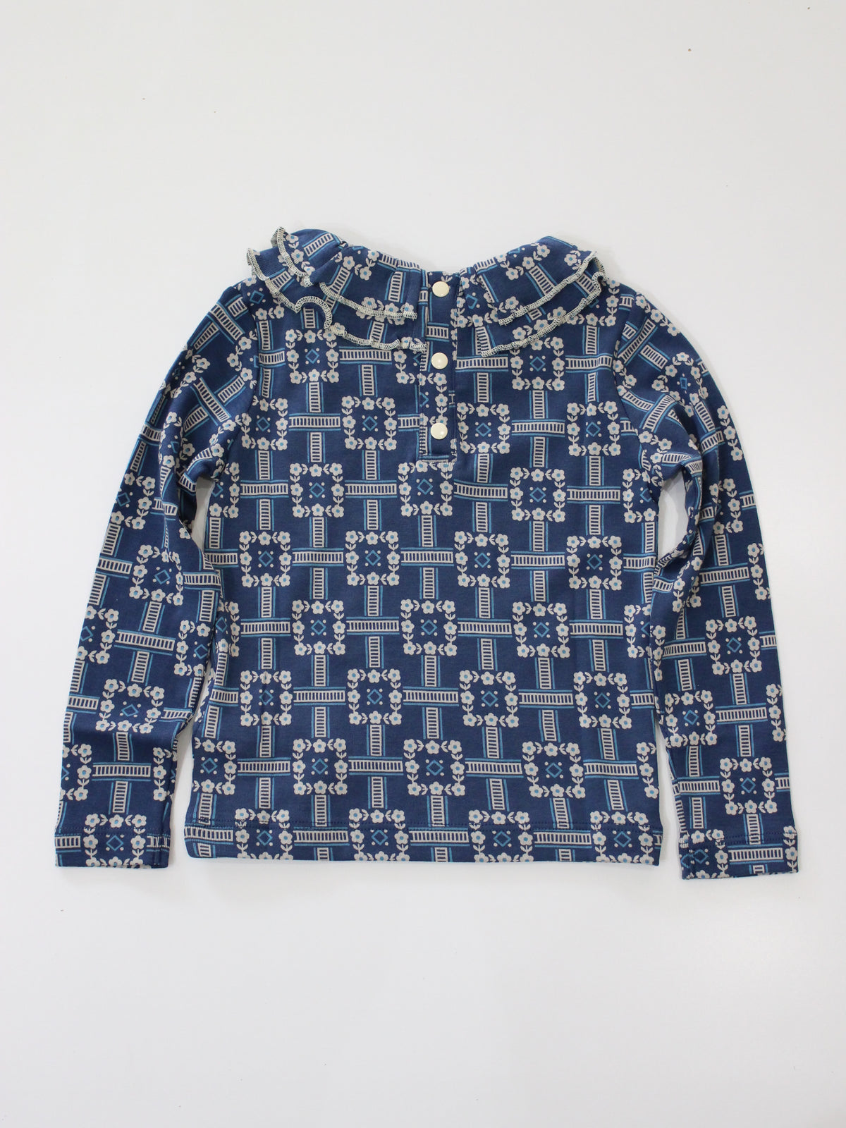 Misha & Puff SWEETHEART TOP (MOONLIGHT RAILROAD FLORAL) 26wi Drop1
