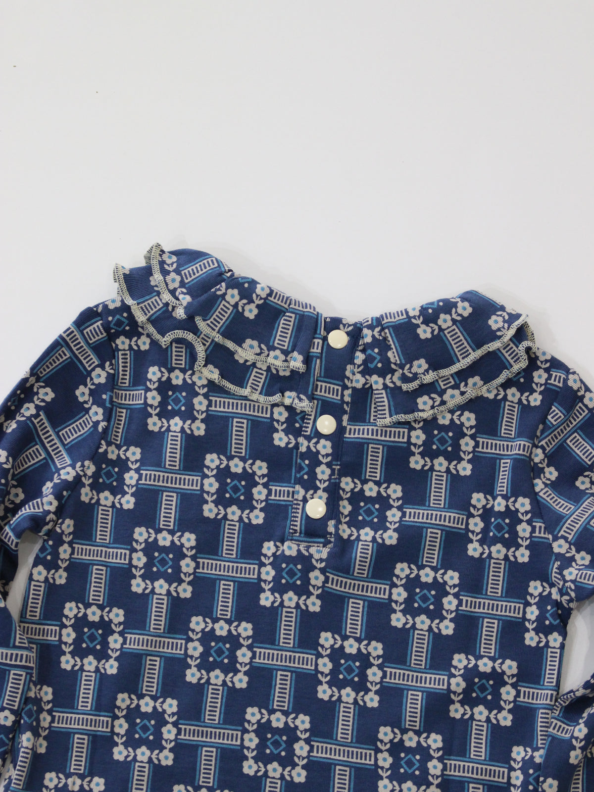 Misha & Puff SWEETHEART TOP (MOONLIGHT RAILROAD FLORAL) 26wi Drop1