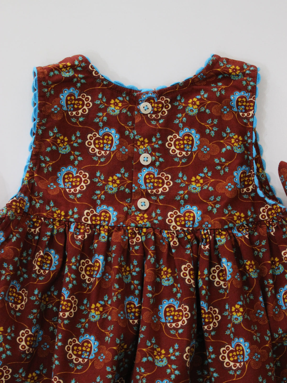Misha & Puff LOTTIE TOP (CEDAR CALICO HEARTS) 26wi Drop1