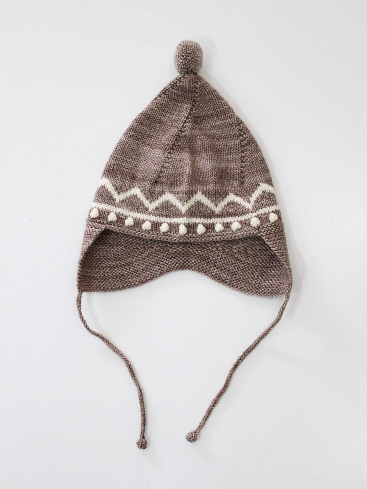 Misha & Puff ZIG ZAG POINTY PEAK HAT BRUT 26WI Drop1