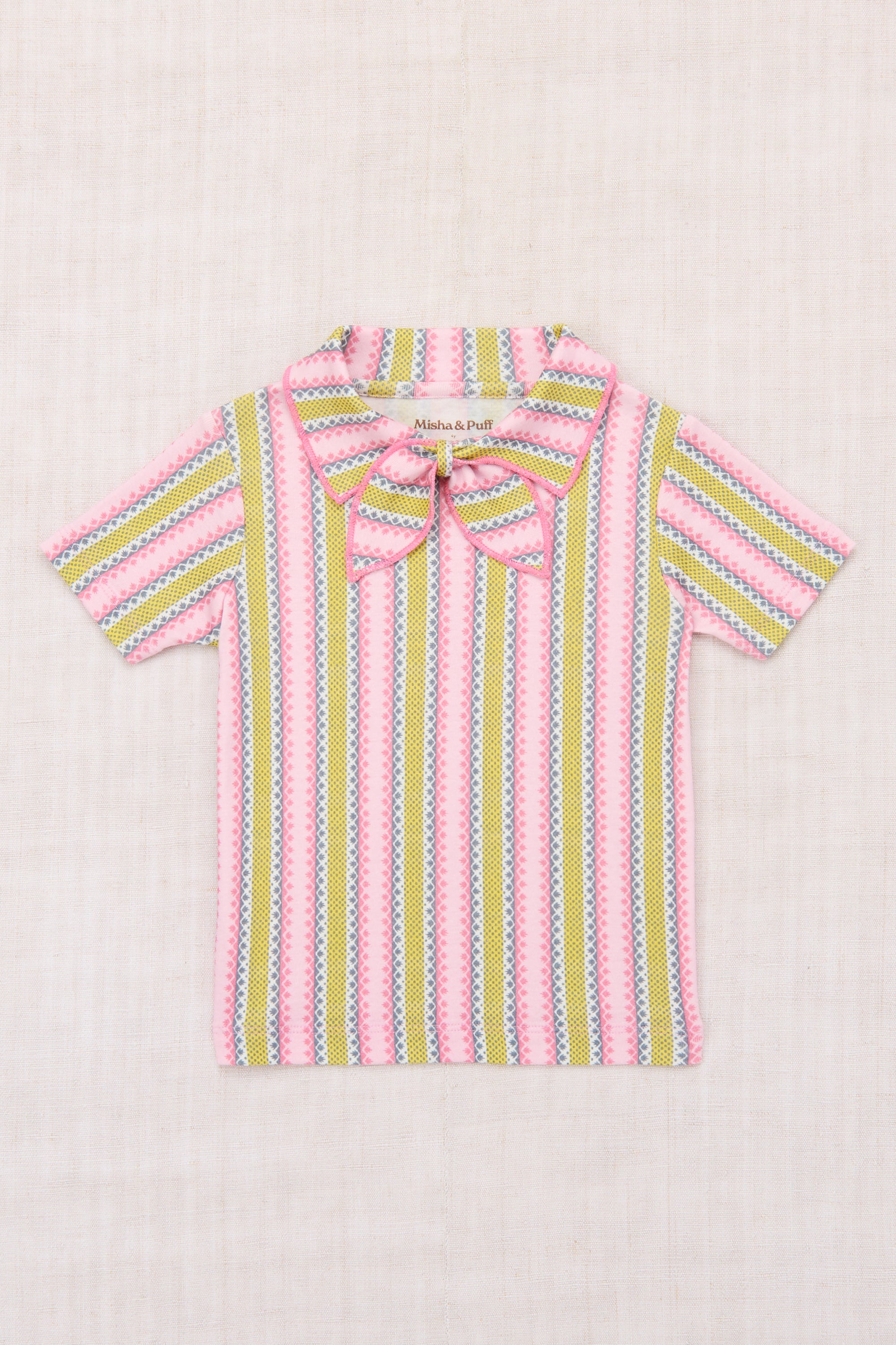 Misha & Puff JUNIOR SCOUT TEE AURA VAQUERO STRIPE 26ss Drop2