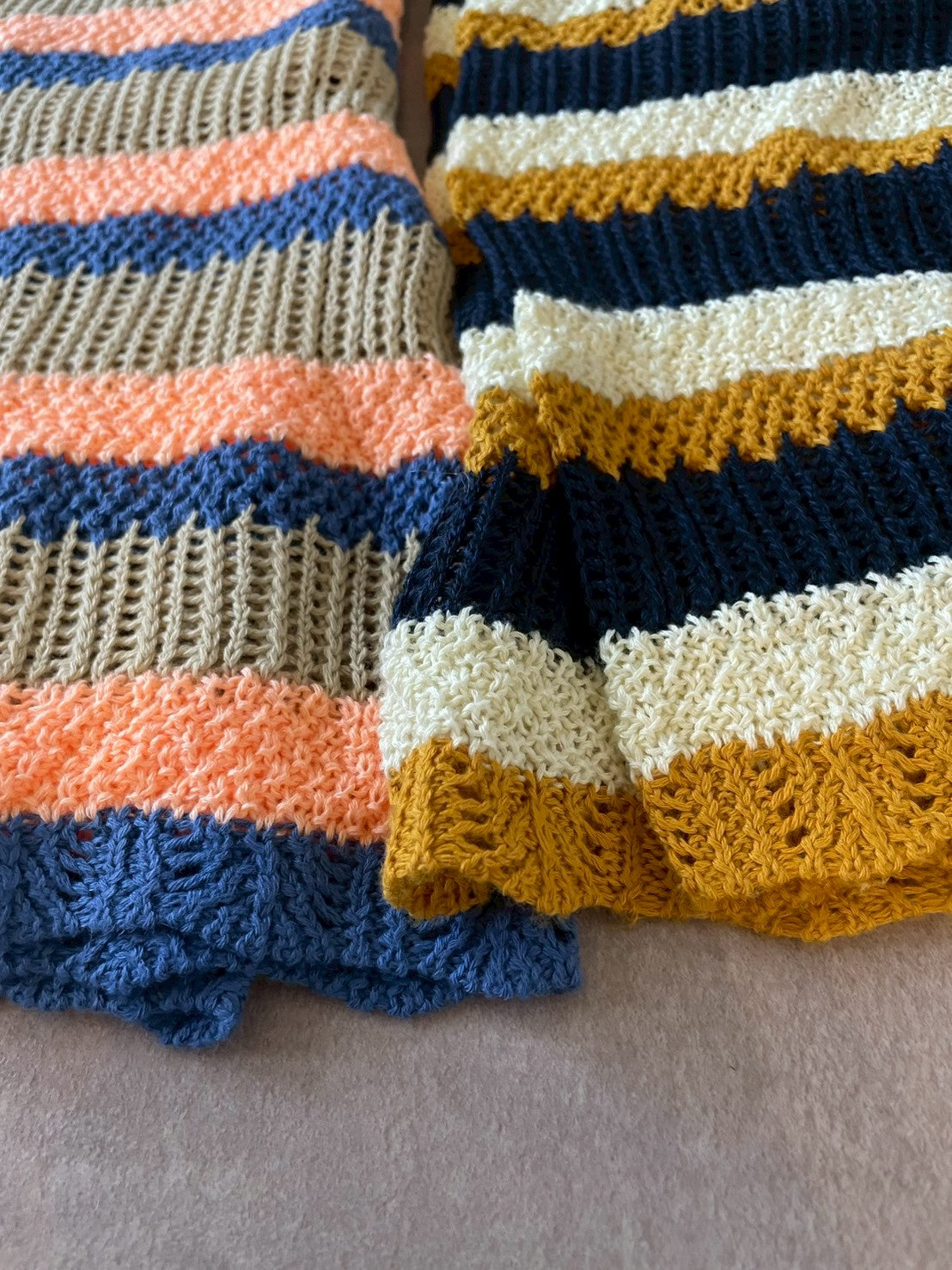 &pal sukashiami border pants cream sax