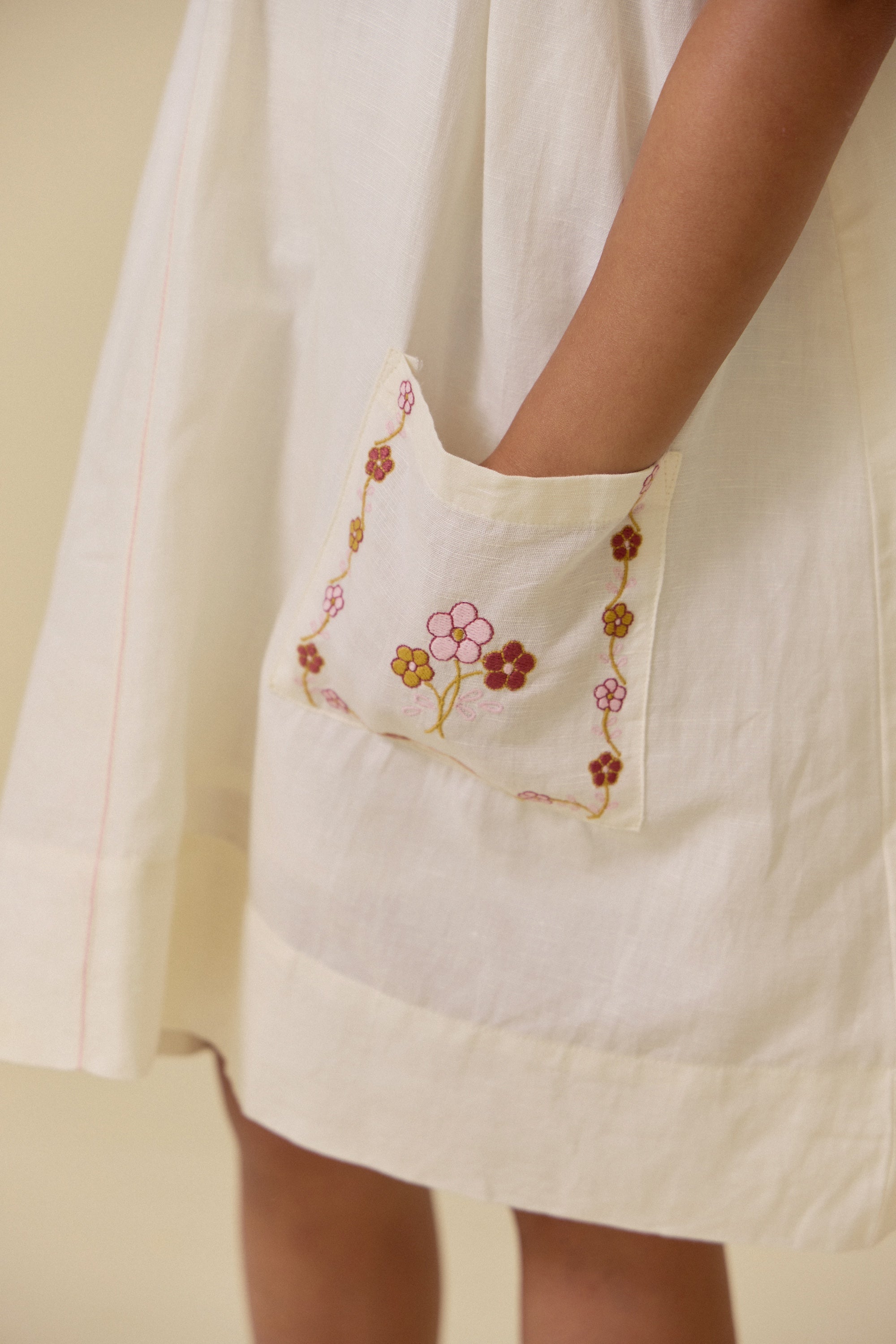 LALi Linnea Dress in Antique White