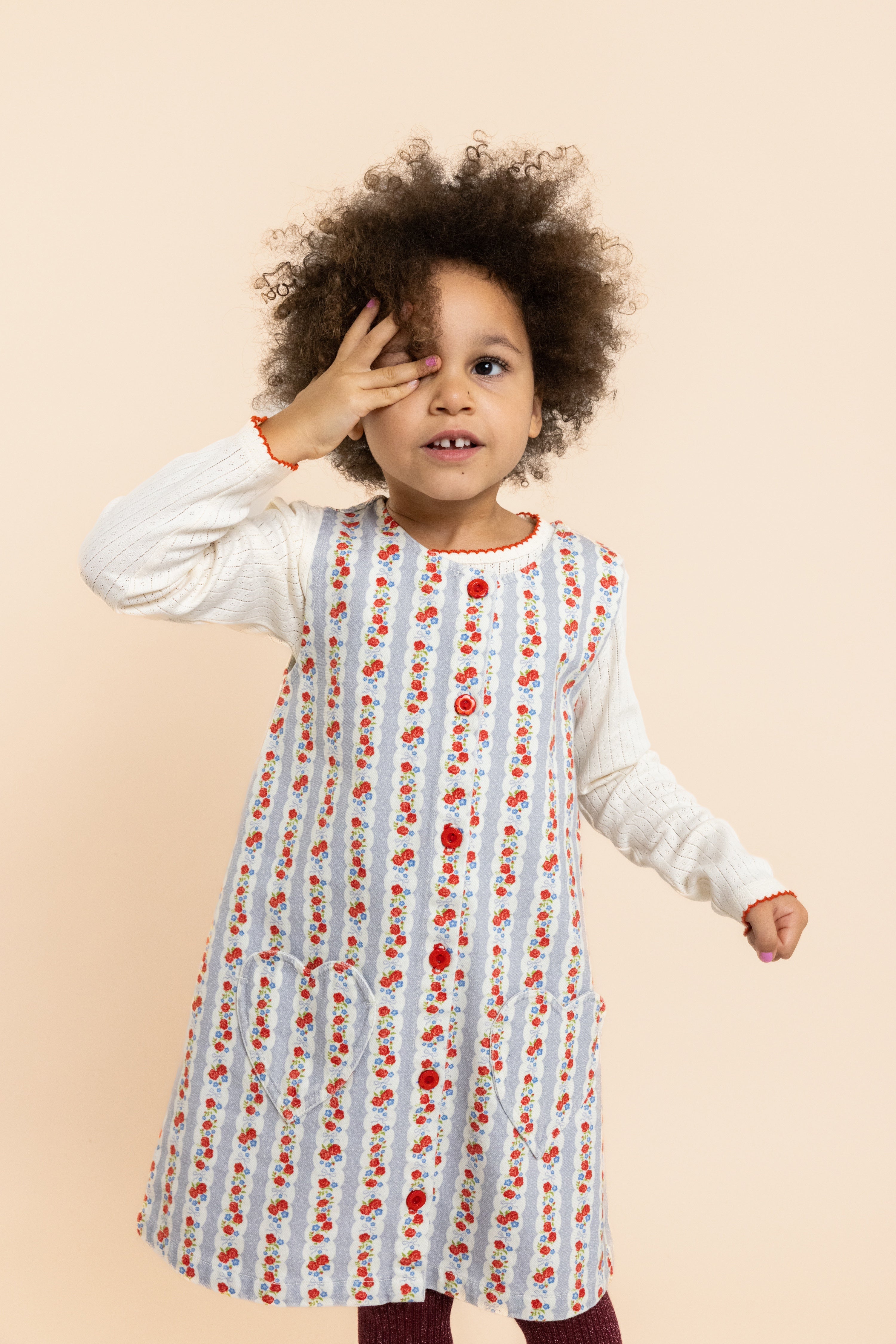 Flöss Aria Dress Blue Air Rose