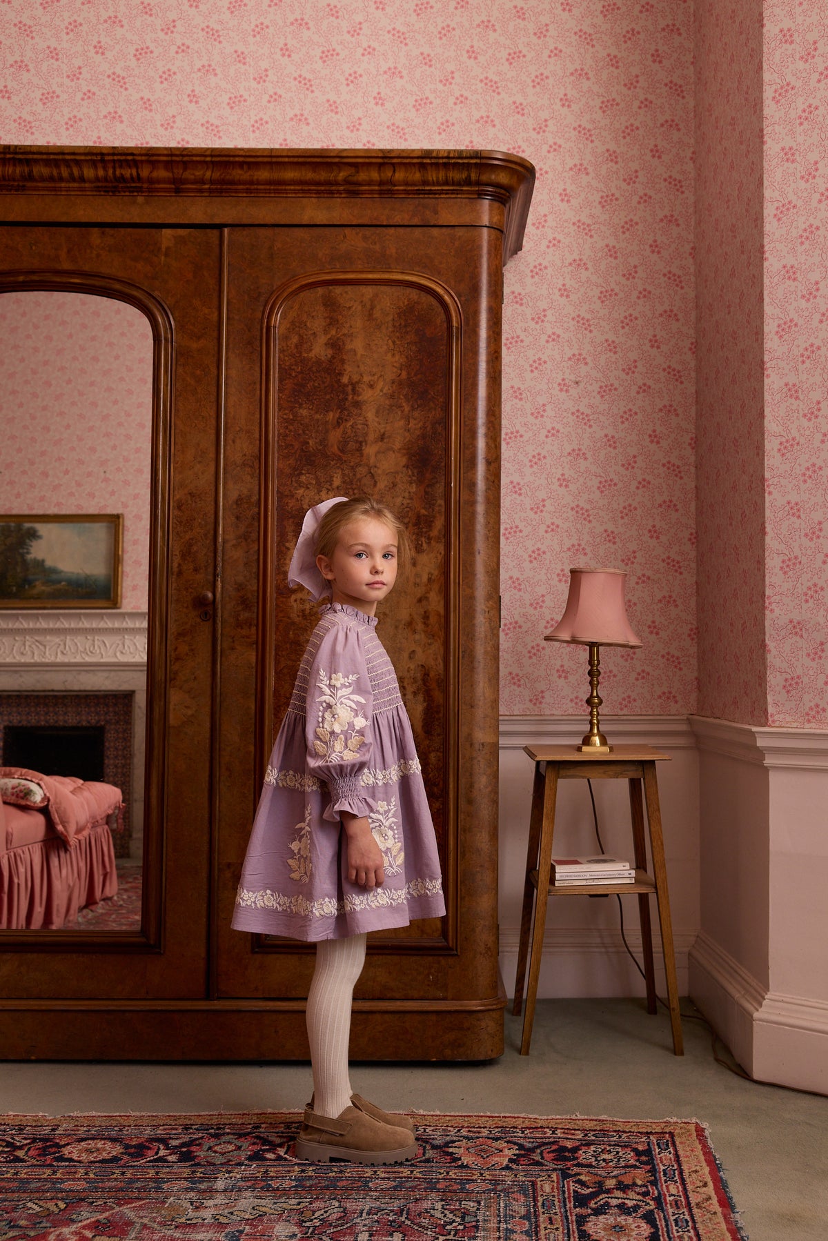 APOLINA MIA DRESS - DUSKY LAVENDER