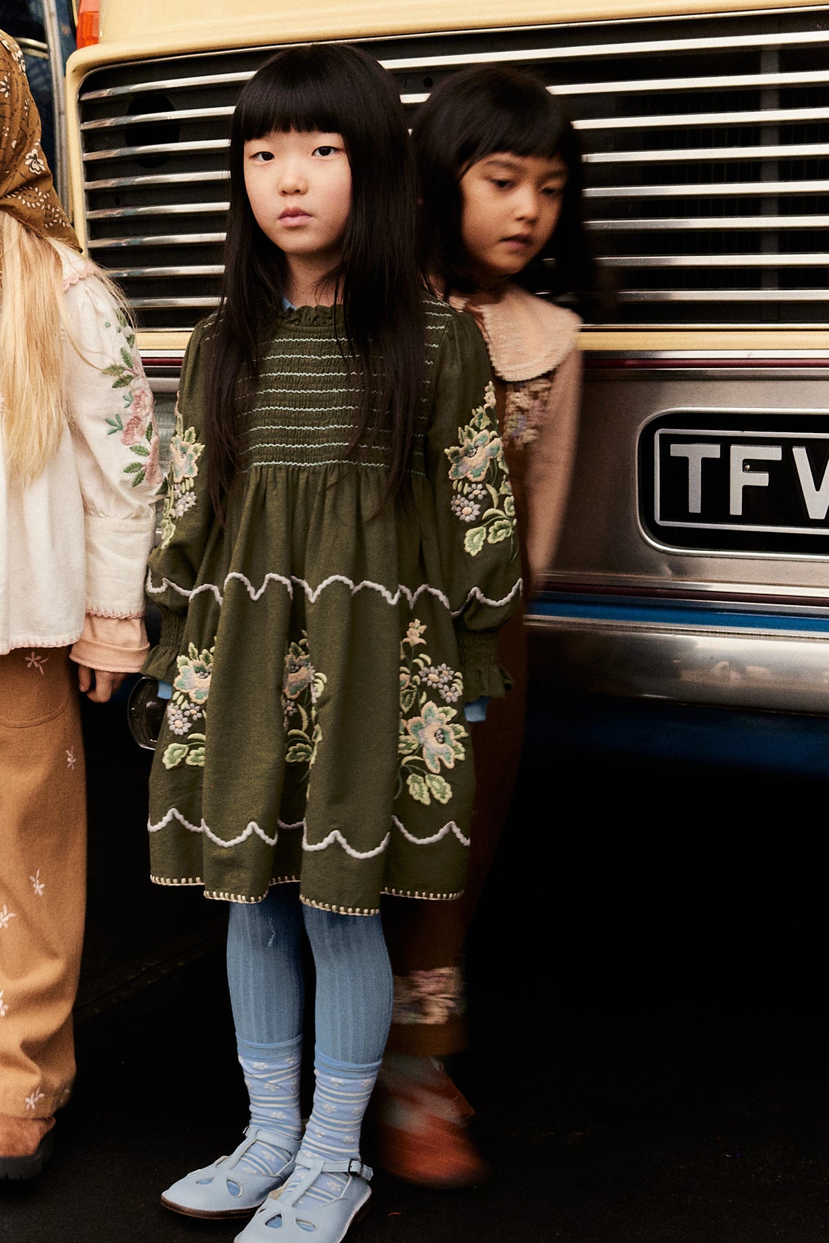 APOLINA MIA DRESS - FOREST