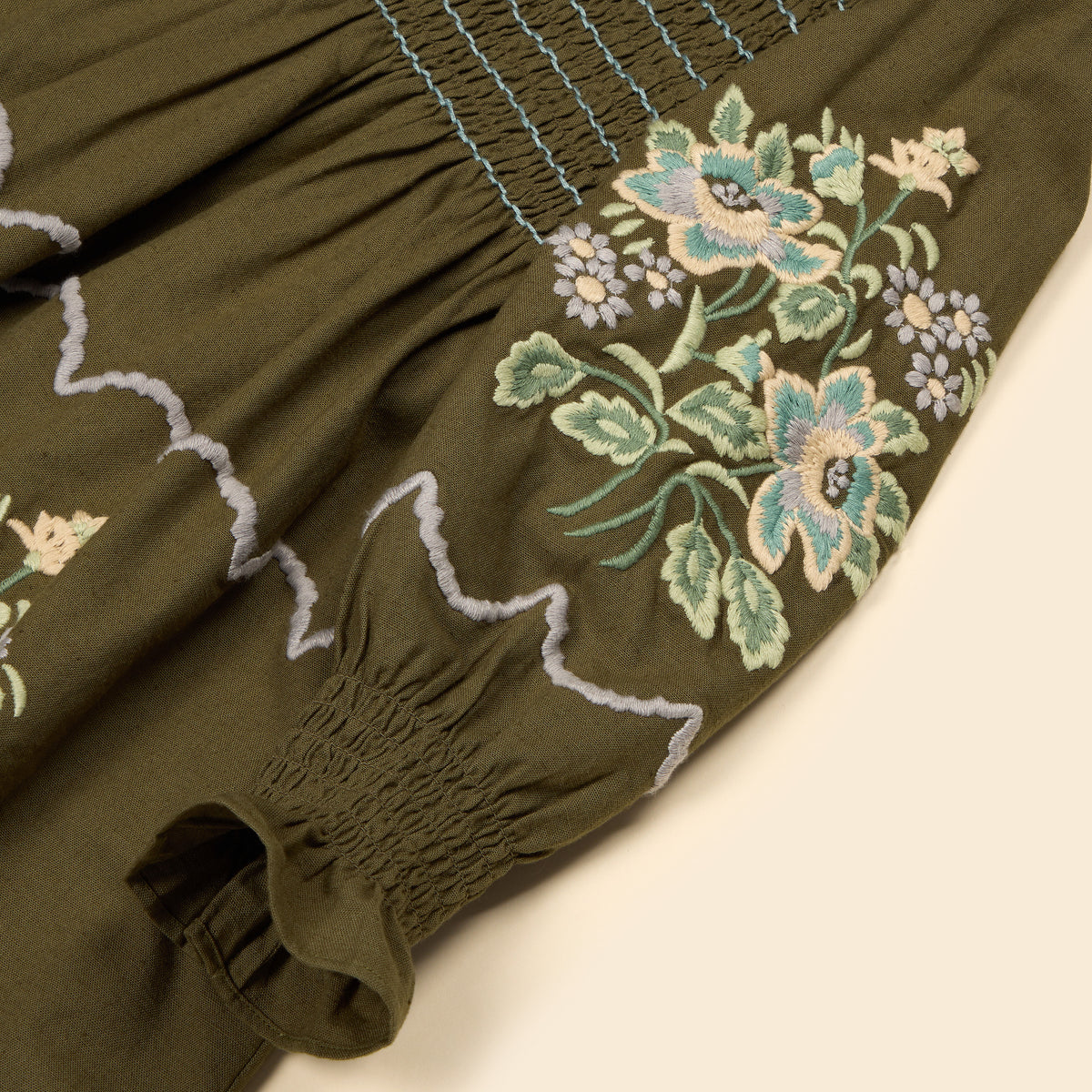 APOLINA MIA DRESS - FOREST