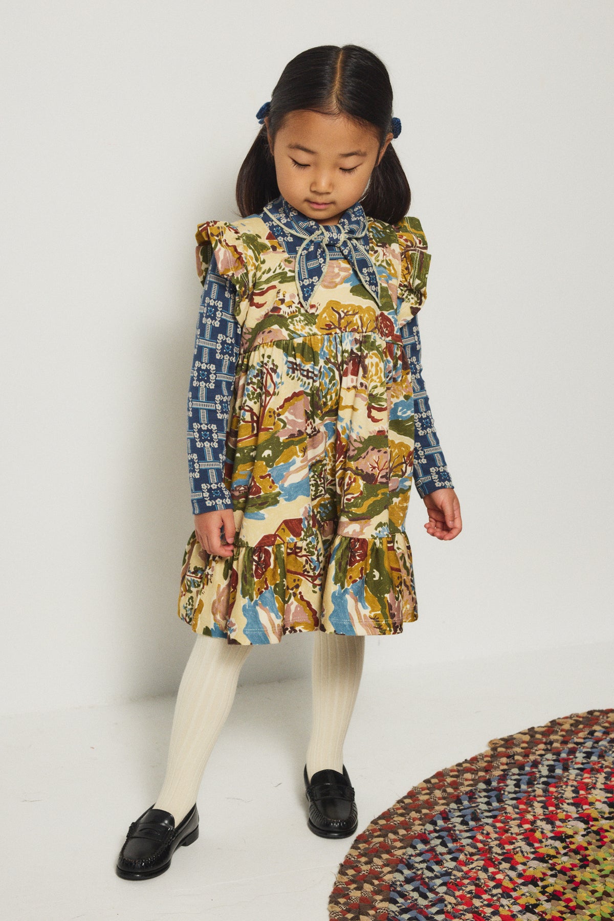 Misha & Puff SCOUT TOP (MOONLIGHT RAILROAD FLORAL) 26wi Drop1