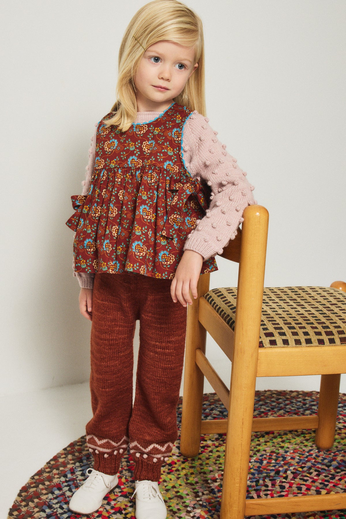 Misha & Puff LOTTIE TOP (CEDAR CALICO HEARTS) 26wi Drop1