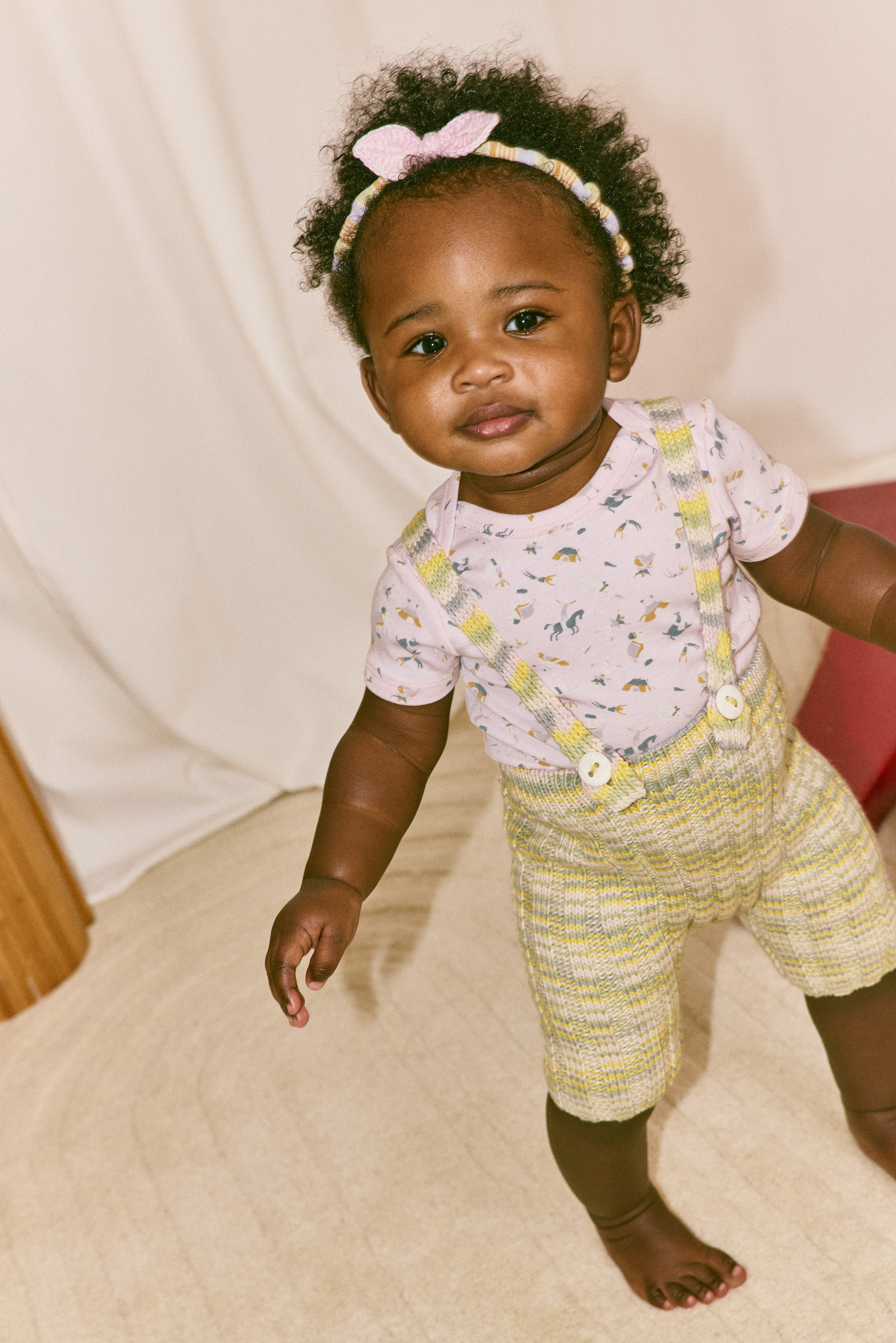 Misha & Puff BABY LAP ONESIE AURA CIRCUS 26ss Drop1