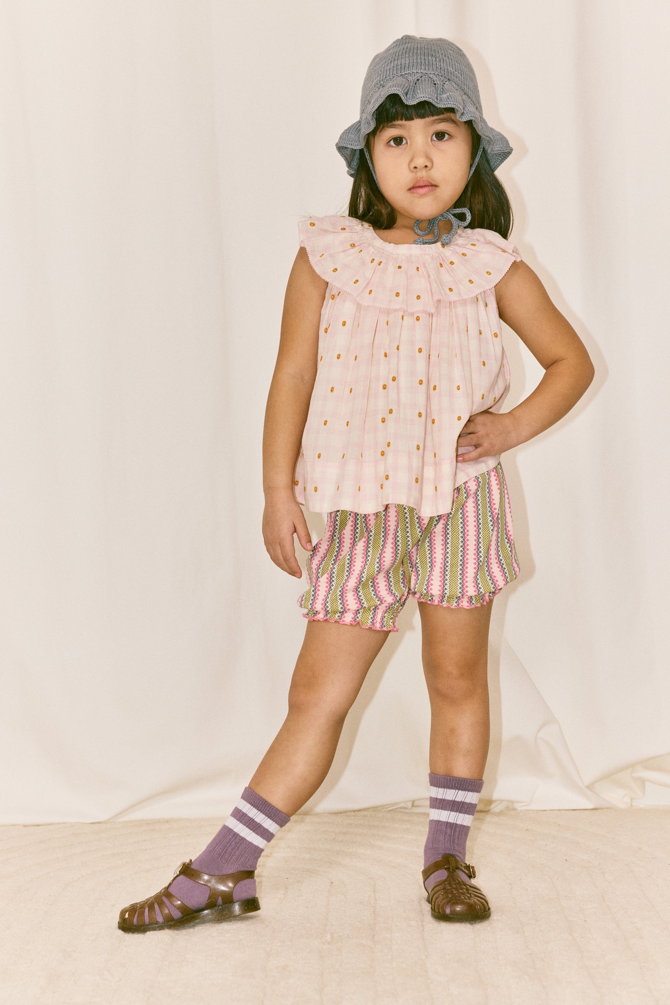 Misha & Puff STARLING SUNHAT DOVE 26ss Drop2