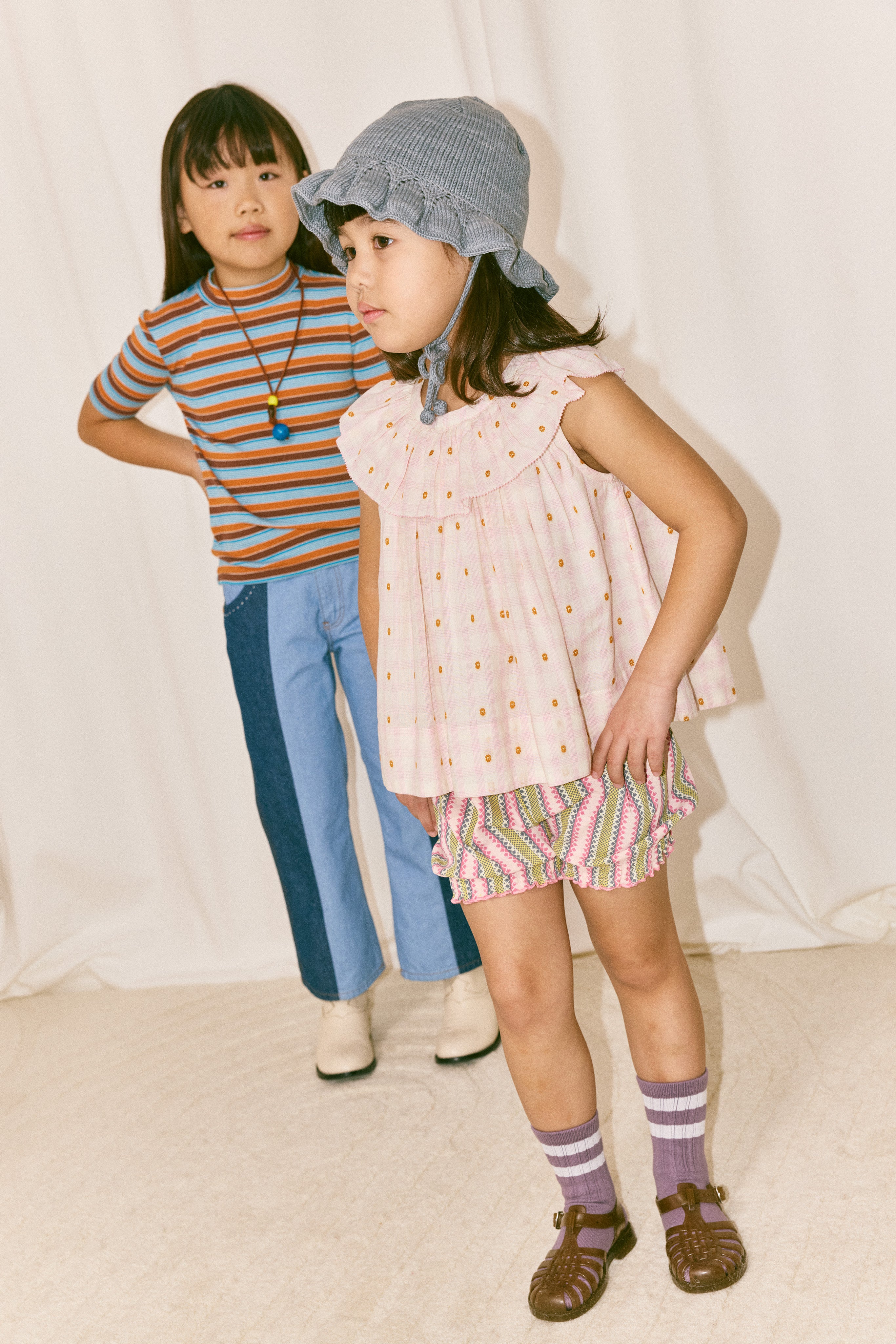 Misha & Puff STARLING SUNHAT DOVE 26ss Drop2