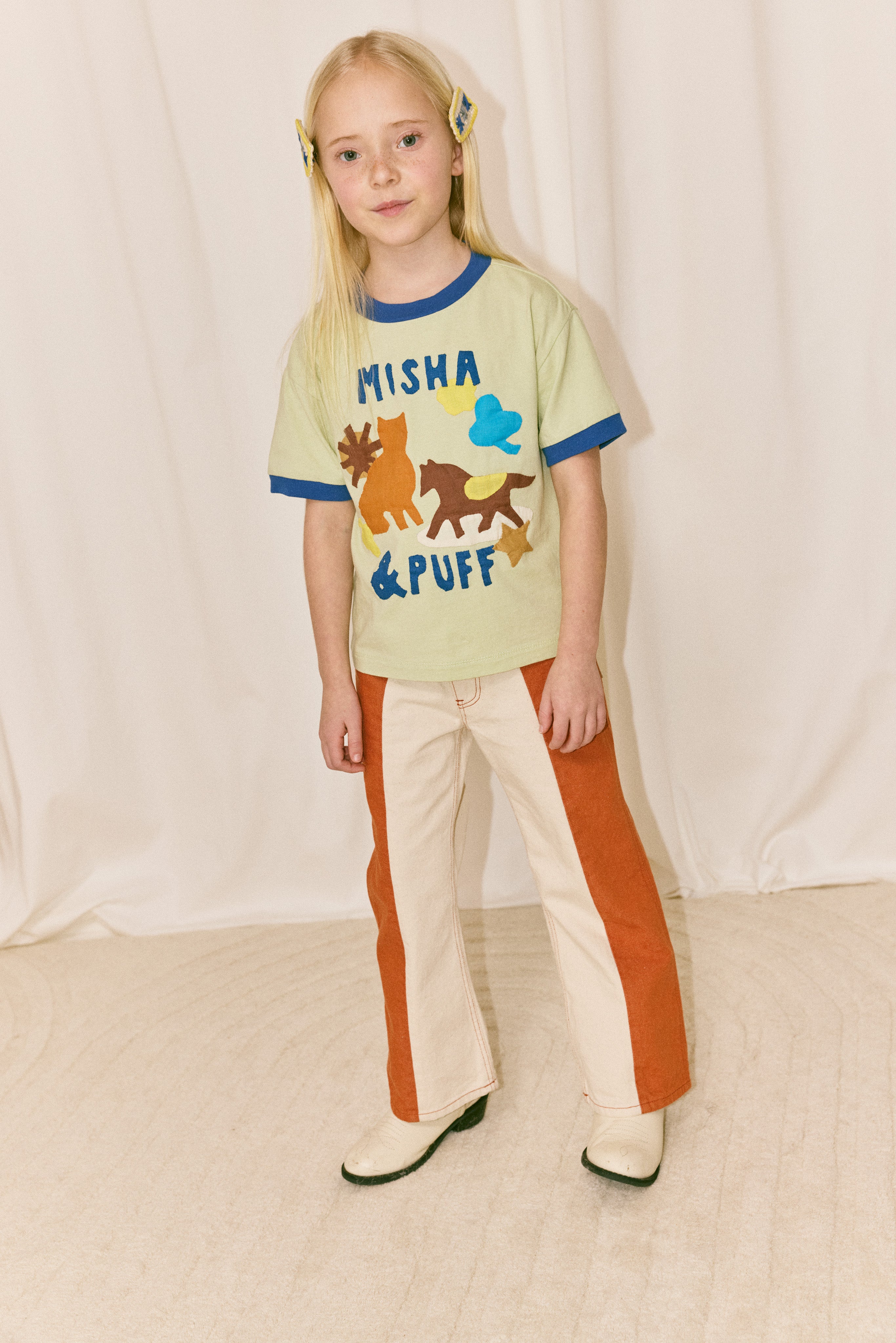 ・Misha & Puff PUFF STAR CLIP SET MARZIPAN 26ss Drop2