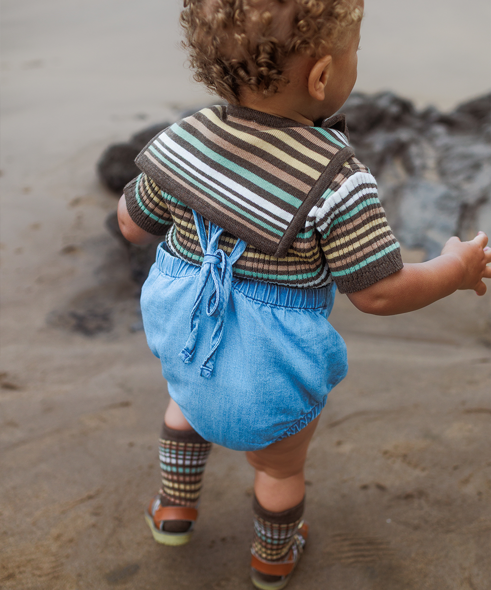 MABLI CARAVAN NECKTIE TREE HOUSE STRIPE