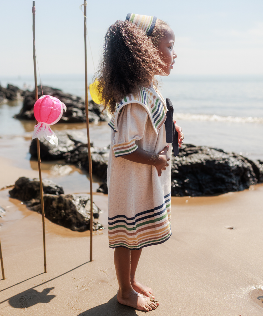 MABLI CORDELIA DRESS SHELL MELANGE