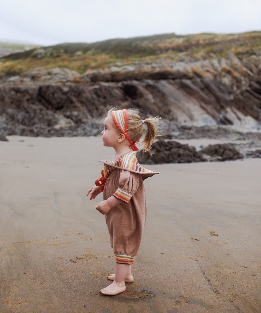 MABLI CORDELIA ROMPER SHELL MELANGE