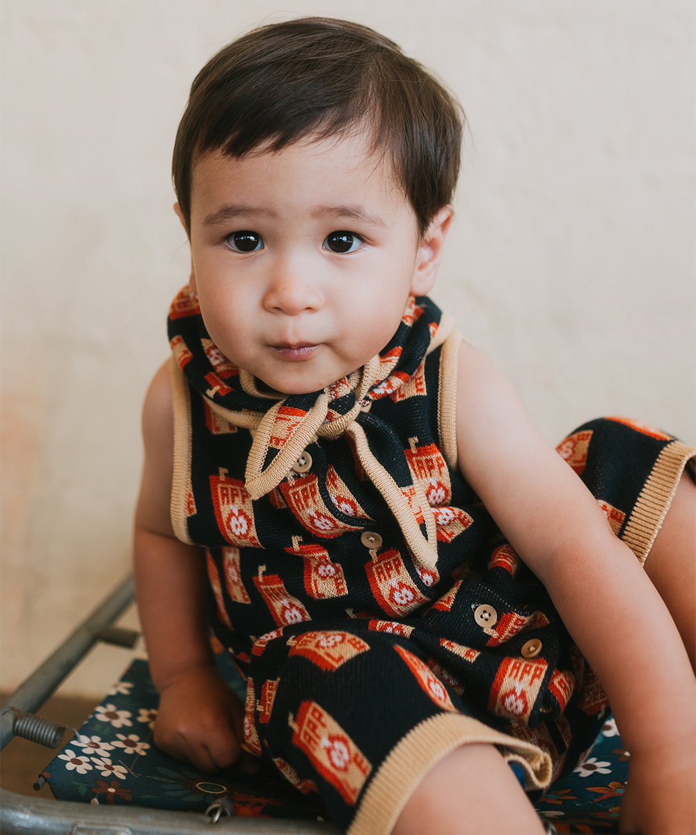 MABLI JUICE BOX NECKTIE RED APPLE