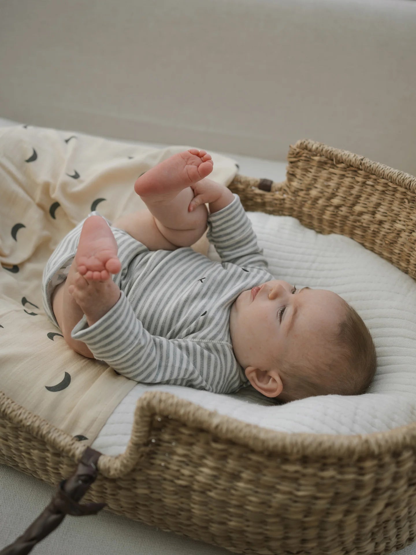 ORGANIC ZOO Stripy BUNNY Bodysuit