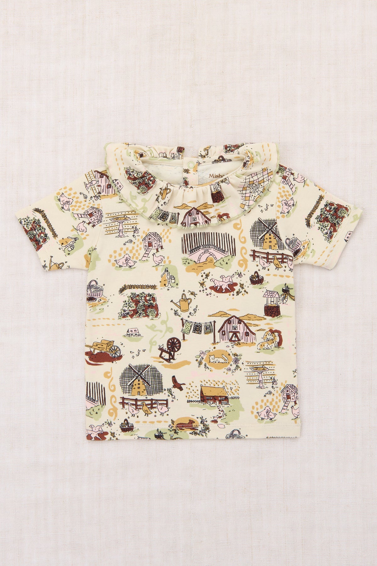 Misha & Puff PALOMA TEE MARZIPAN STORYLAND 26ss Drop2