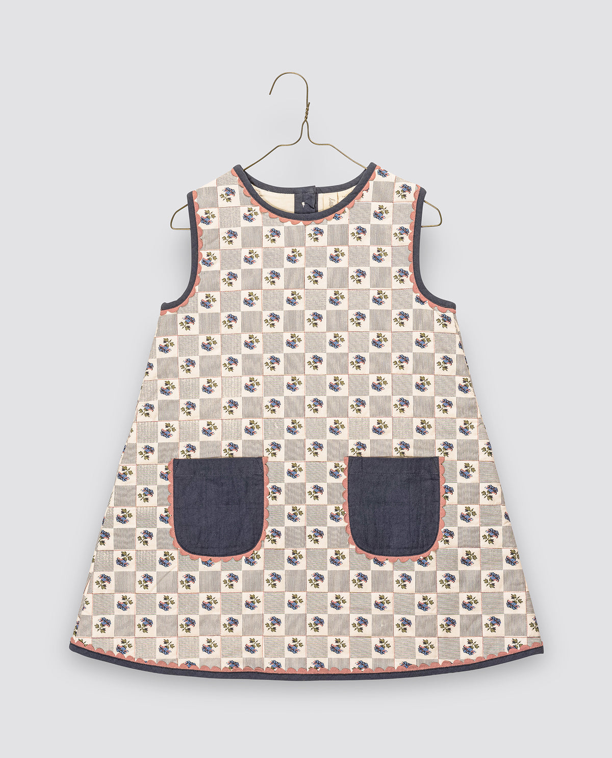 little cotton clothes Quilted Hannah dress Papier Floral
